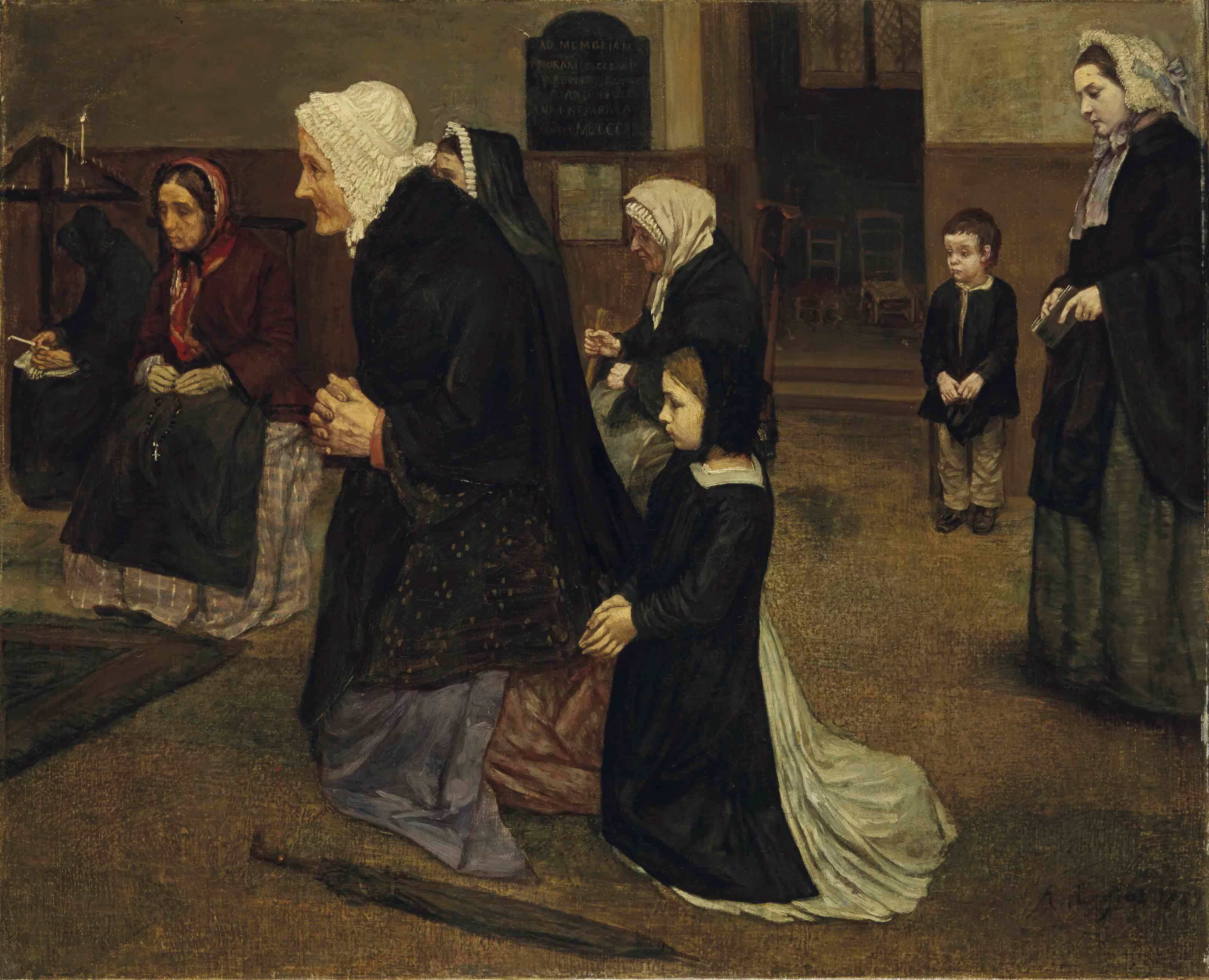 ALPHONSE LEGROS (DIJON 1837-1911 WATFORD)