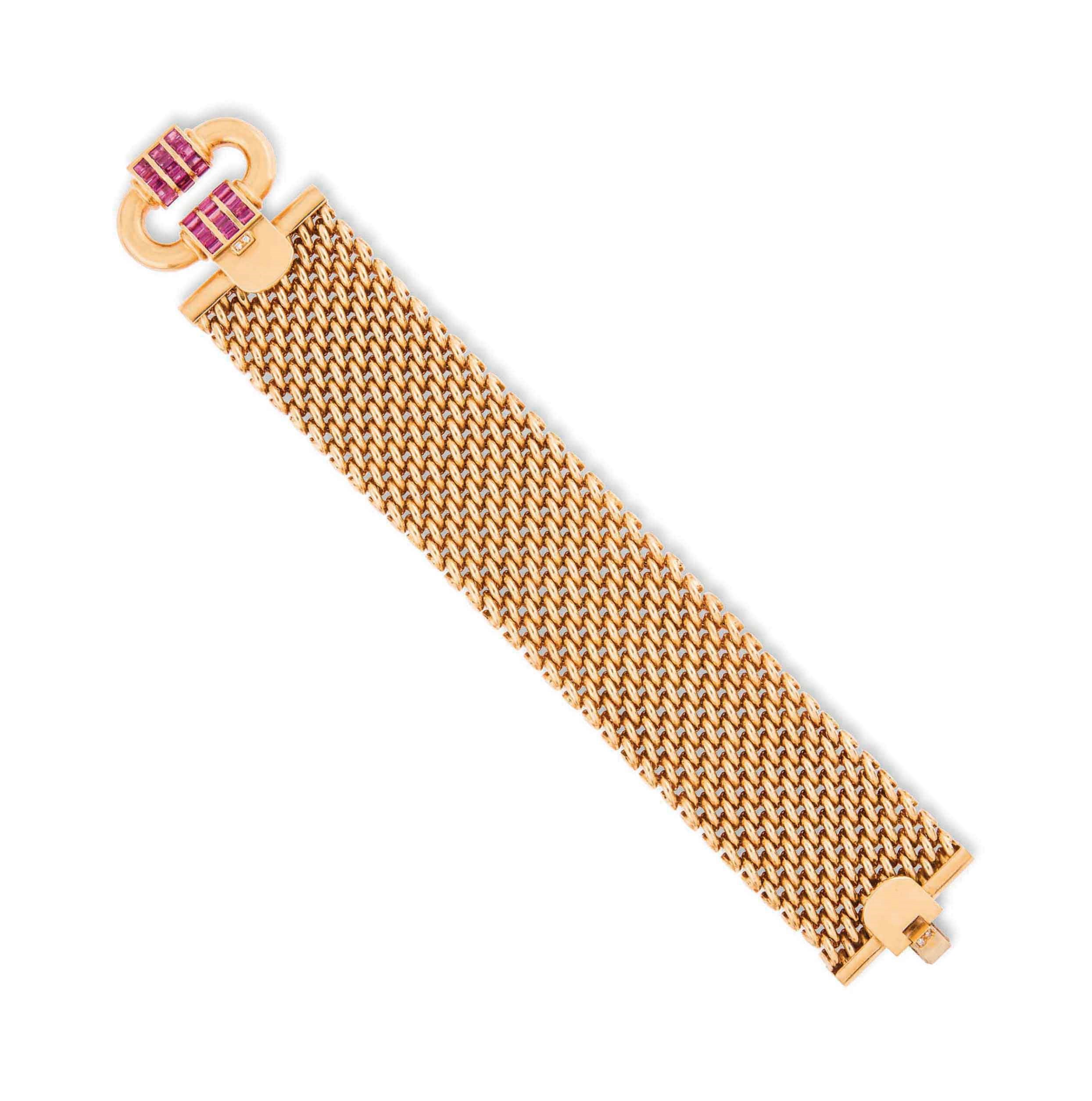 A GEM-SET BRACELET