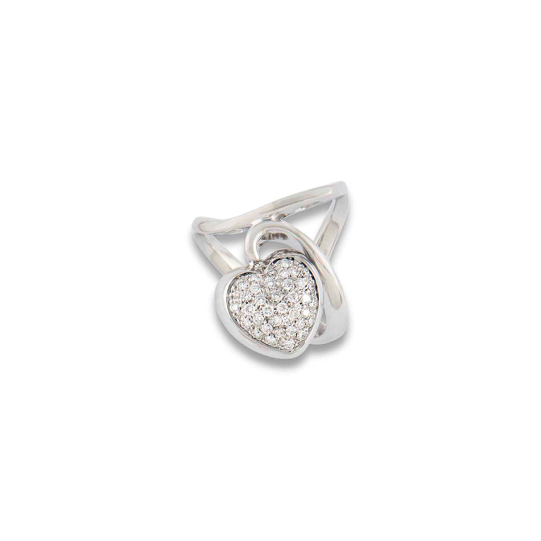 FOUR DIAMOND-SET RINGS