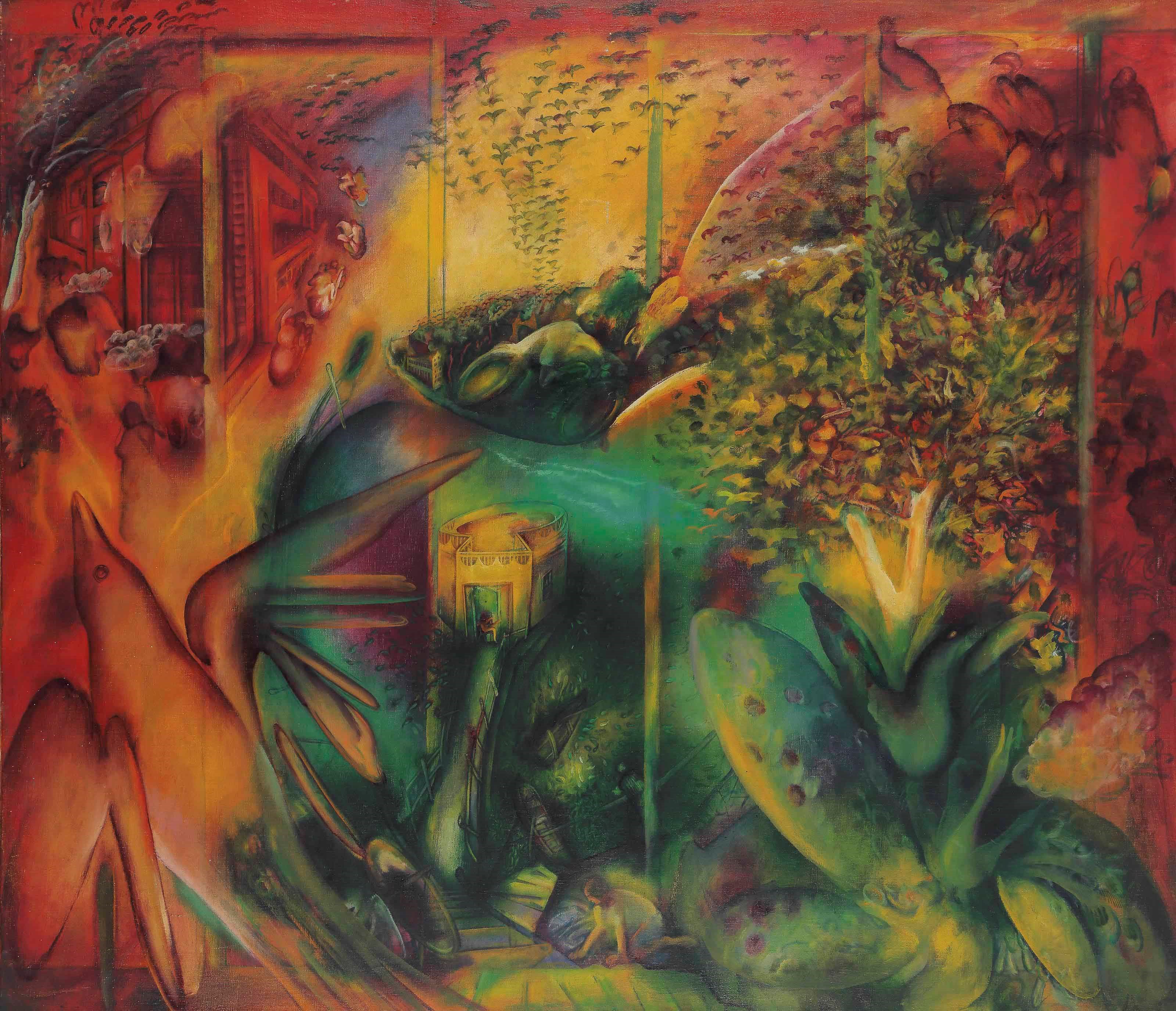 GULAM MOHAMMED SHEIKH (B. 1937)