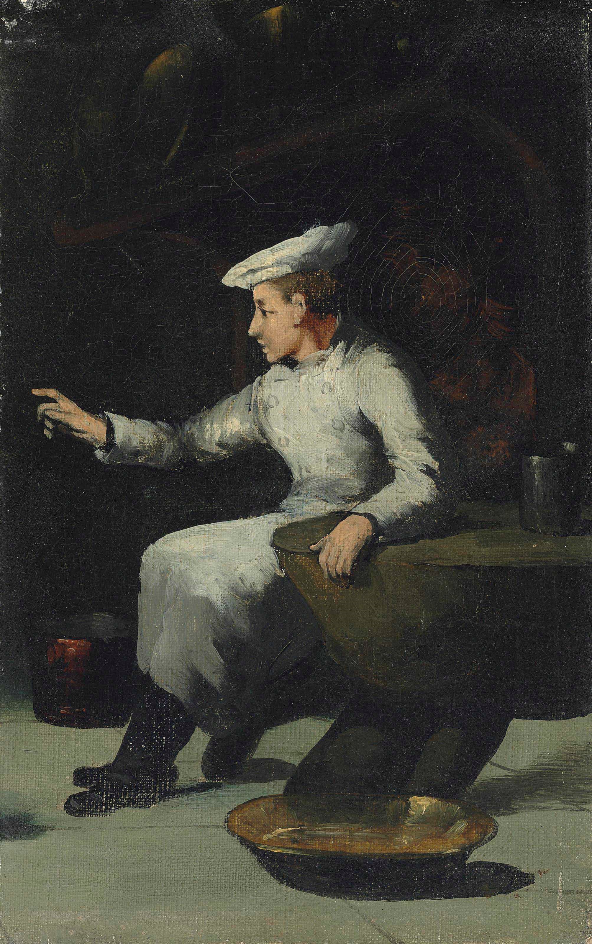 Follower of Théodule-Augustin Ribot (Saint-Nicolas-d'Attez 1823-1891 Colombes)