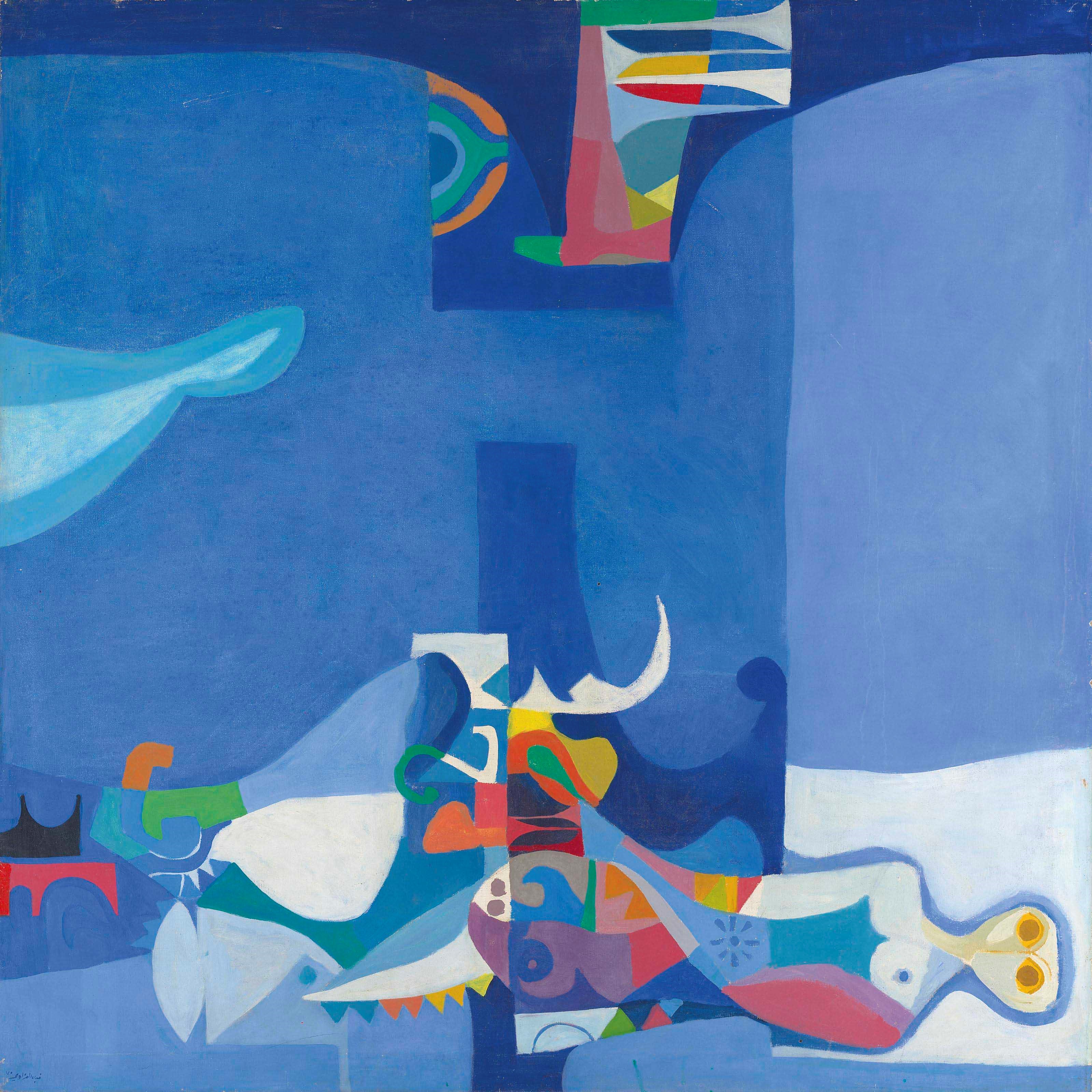 Dia Al-Azzawi (Iraqi, b. 1939)