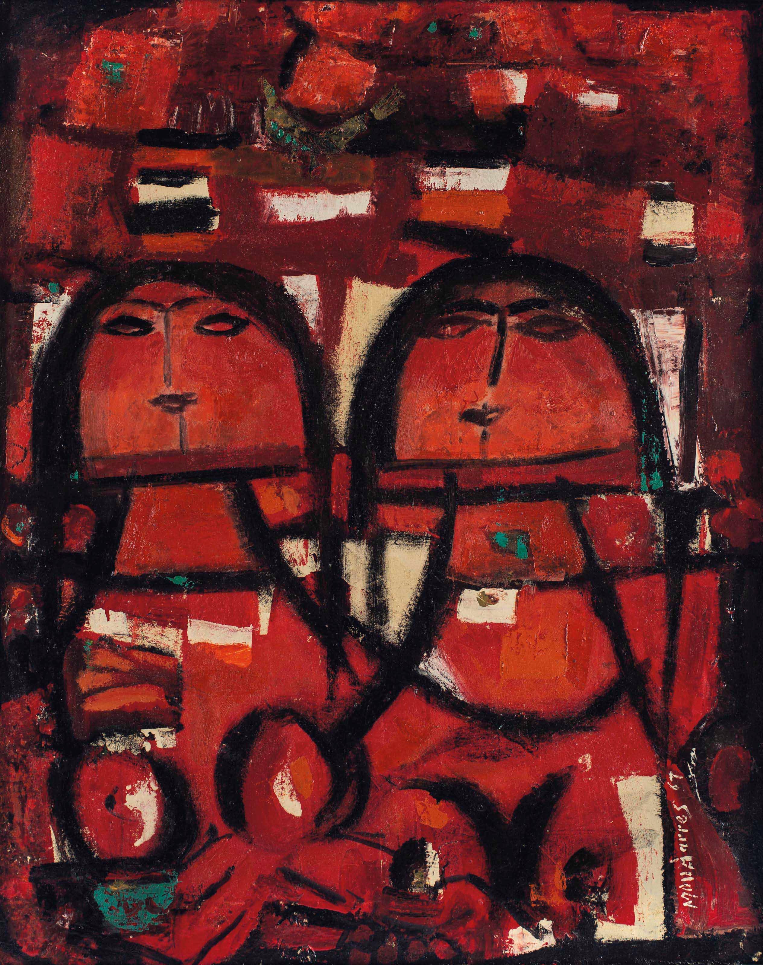 Fateh Moudarres (Syrian, 1922-1999)