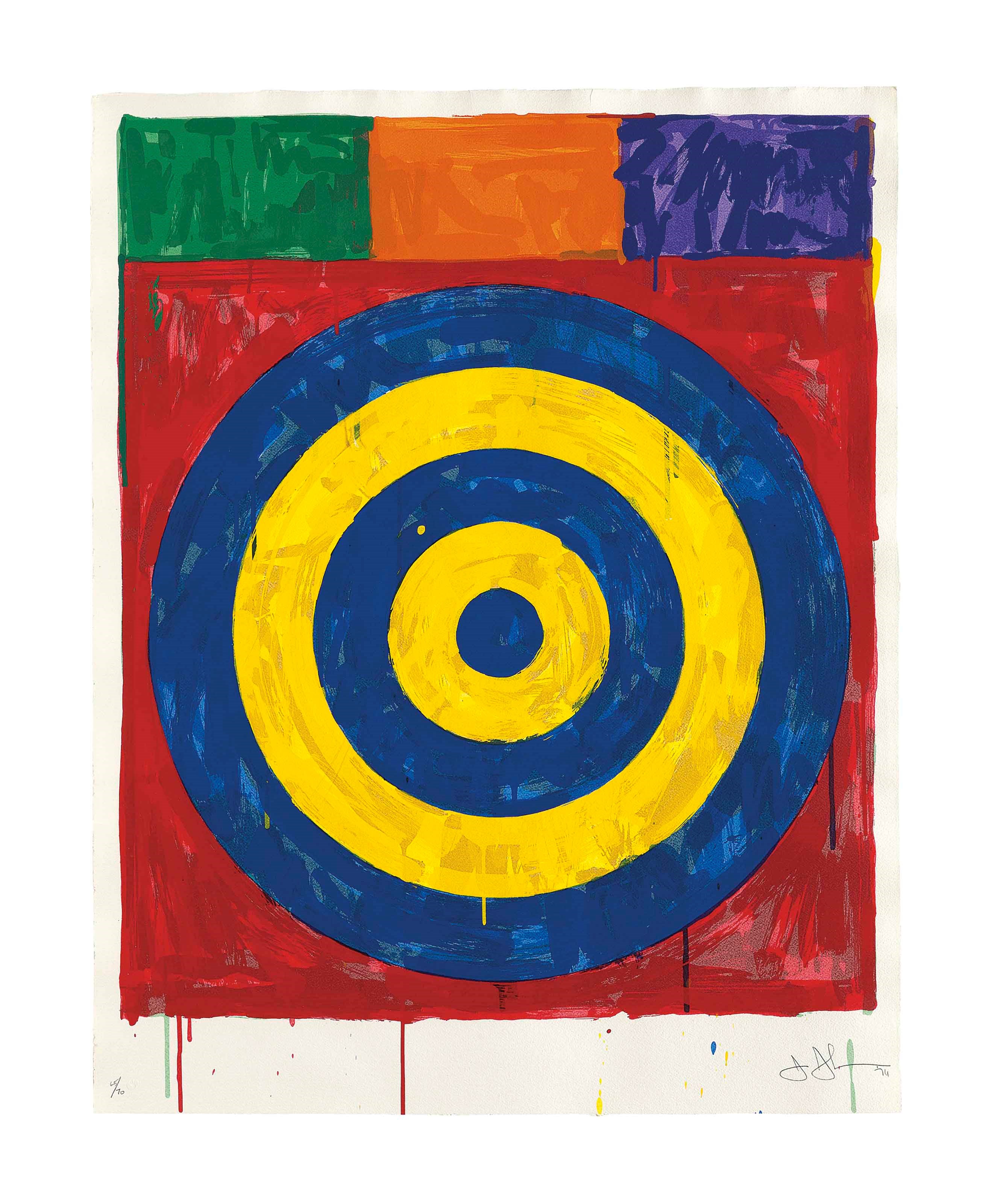 JASPER JOHNS (B. 1930)