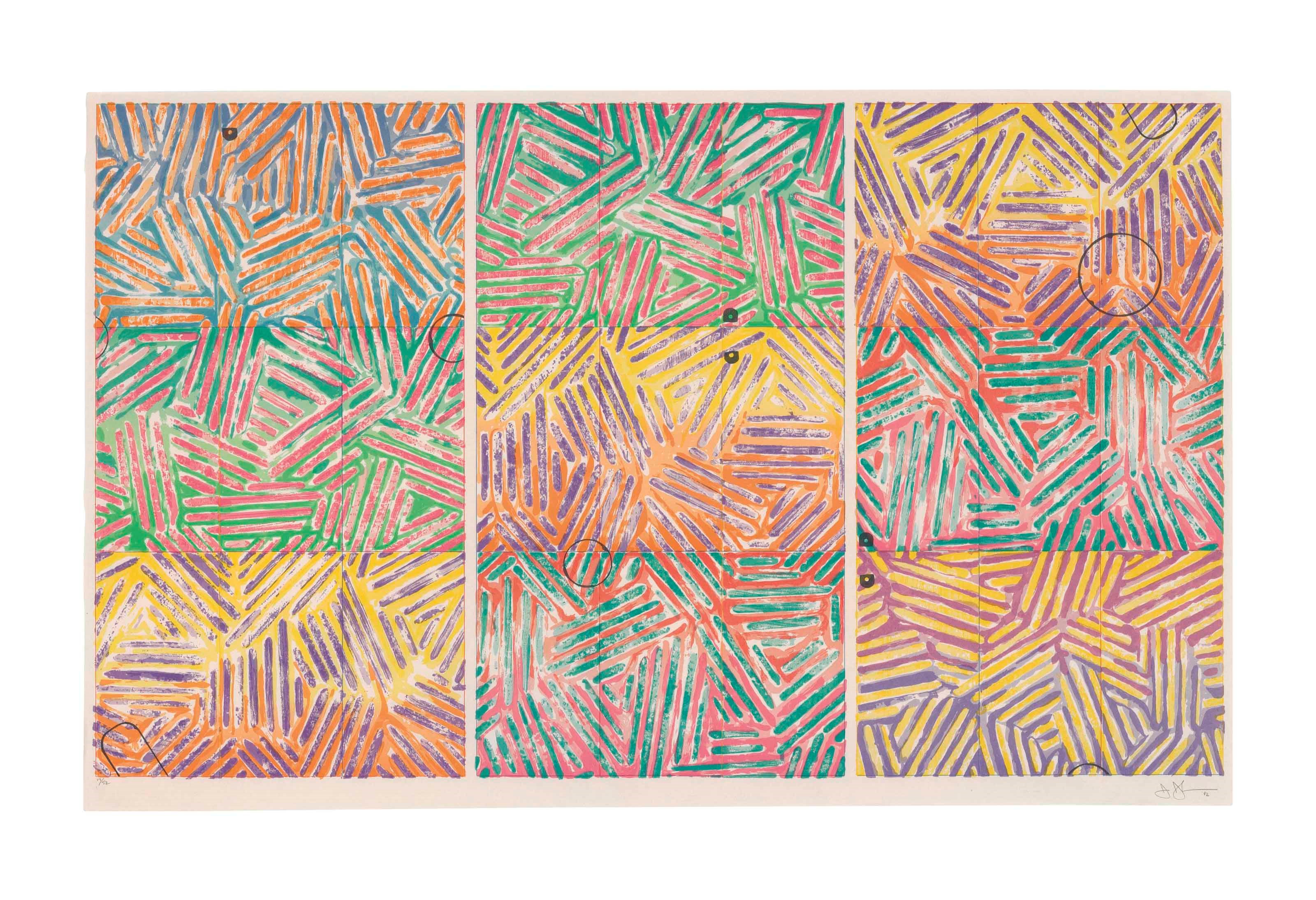 JASPER JOHNS (B. 1930)