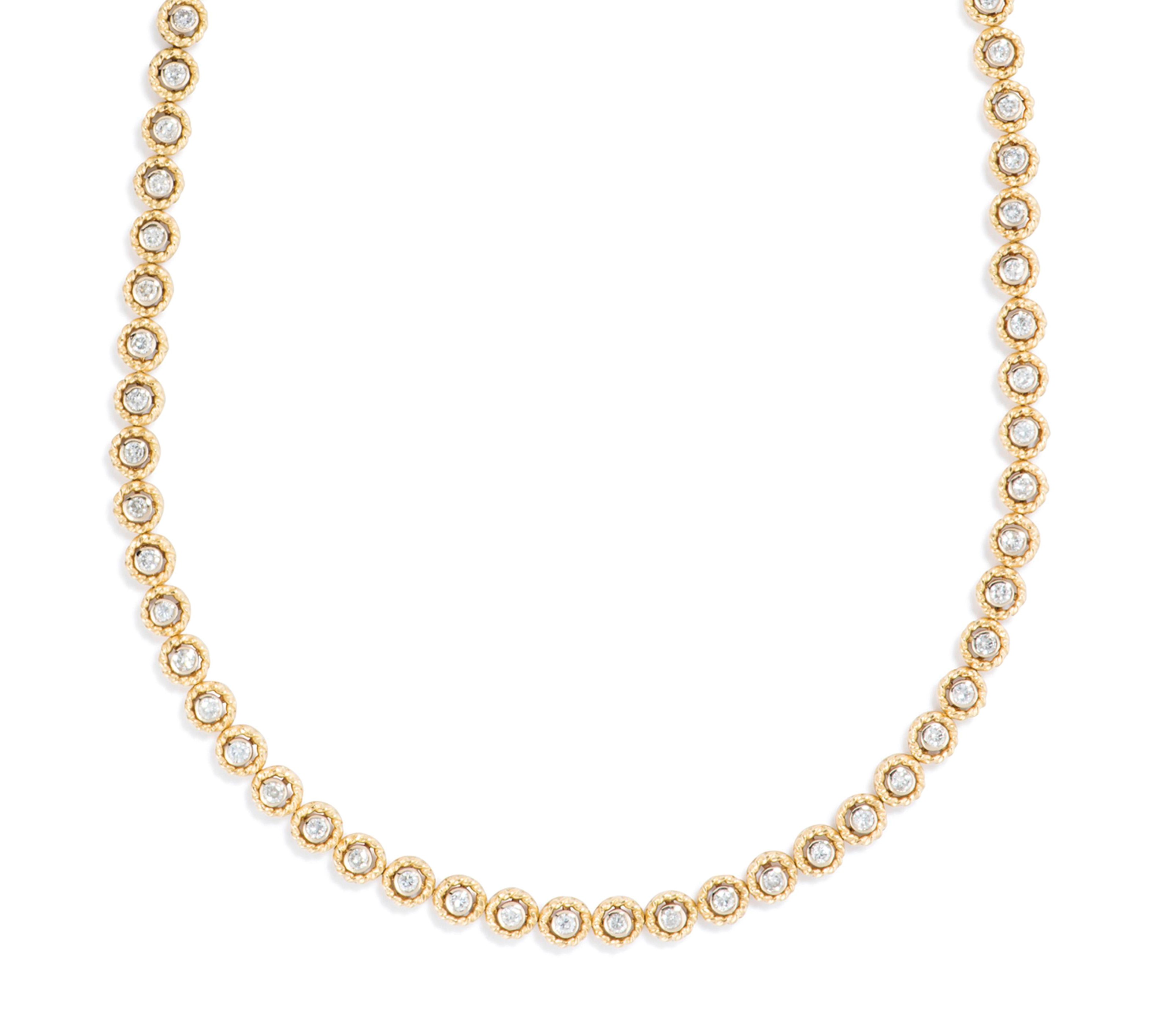 A DIAMOND NECKLACE
