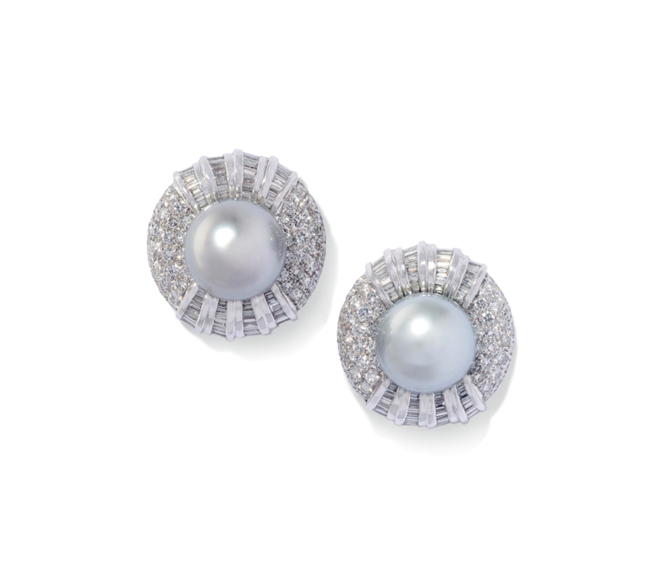 FIVE PAIRS OF EARRINGS