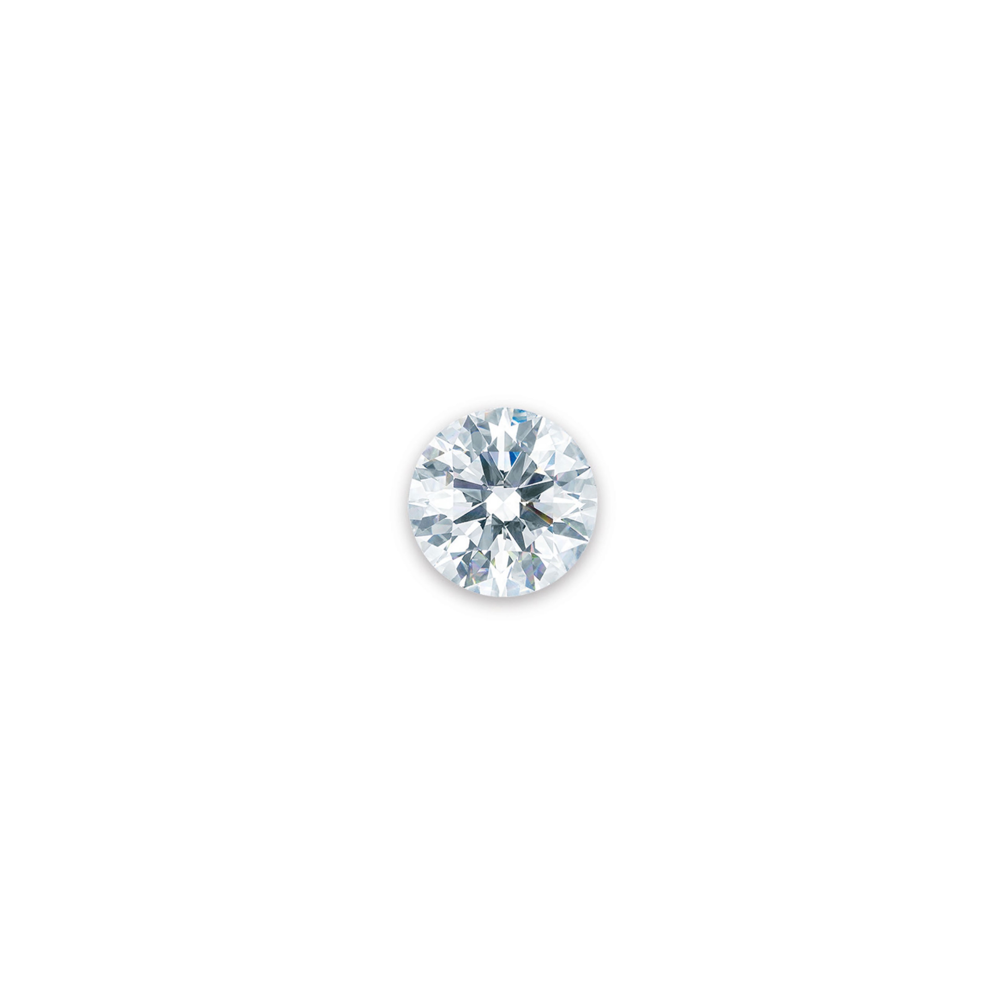 AN UNMOUNTED DIAMOND