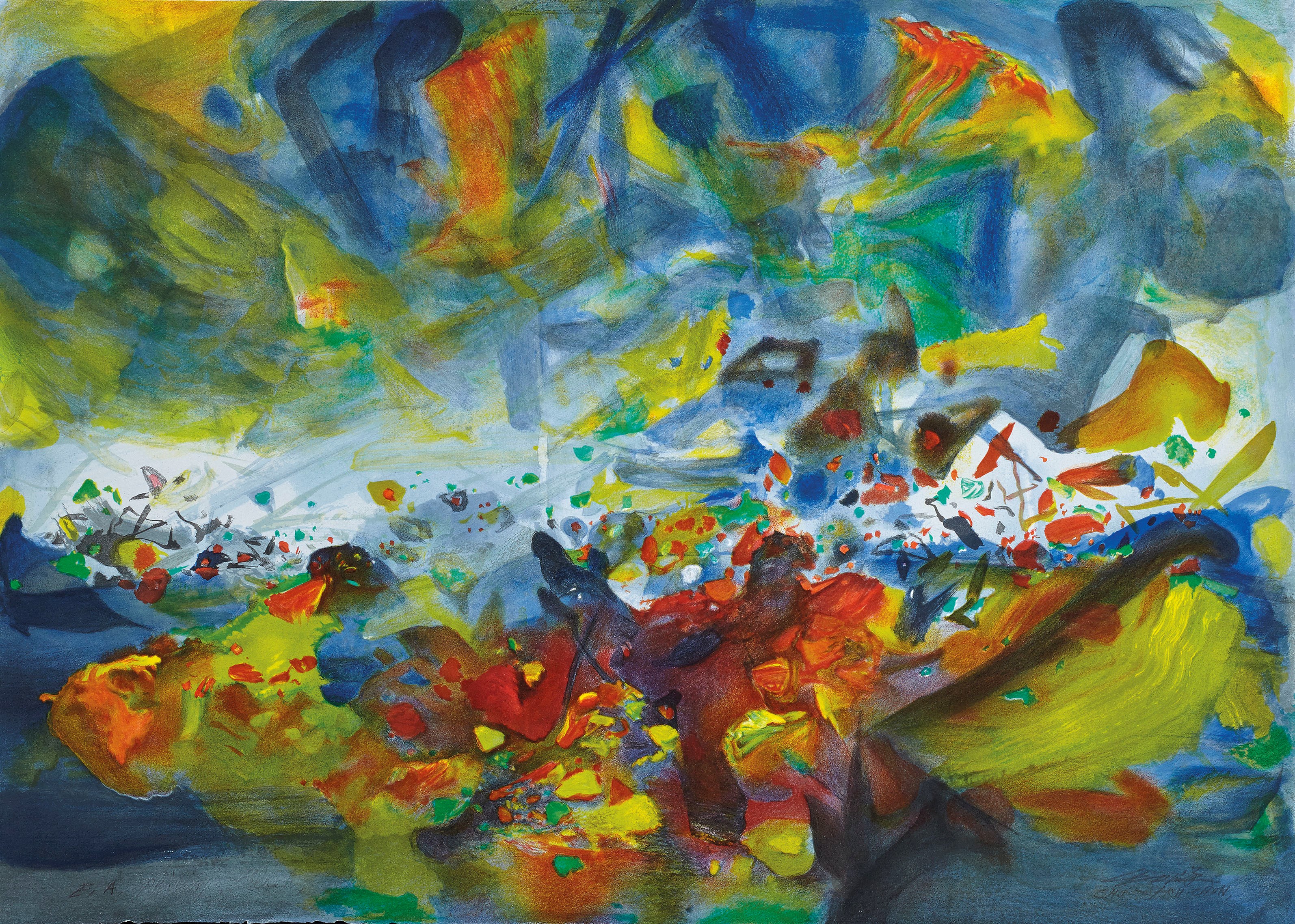 CHU TEH-CHUN (ZHU DEQUN, FRANCE/CHINA, 1920-2014)