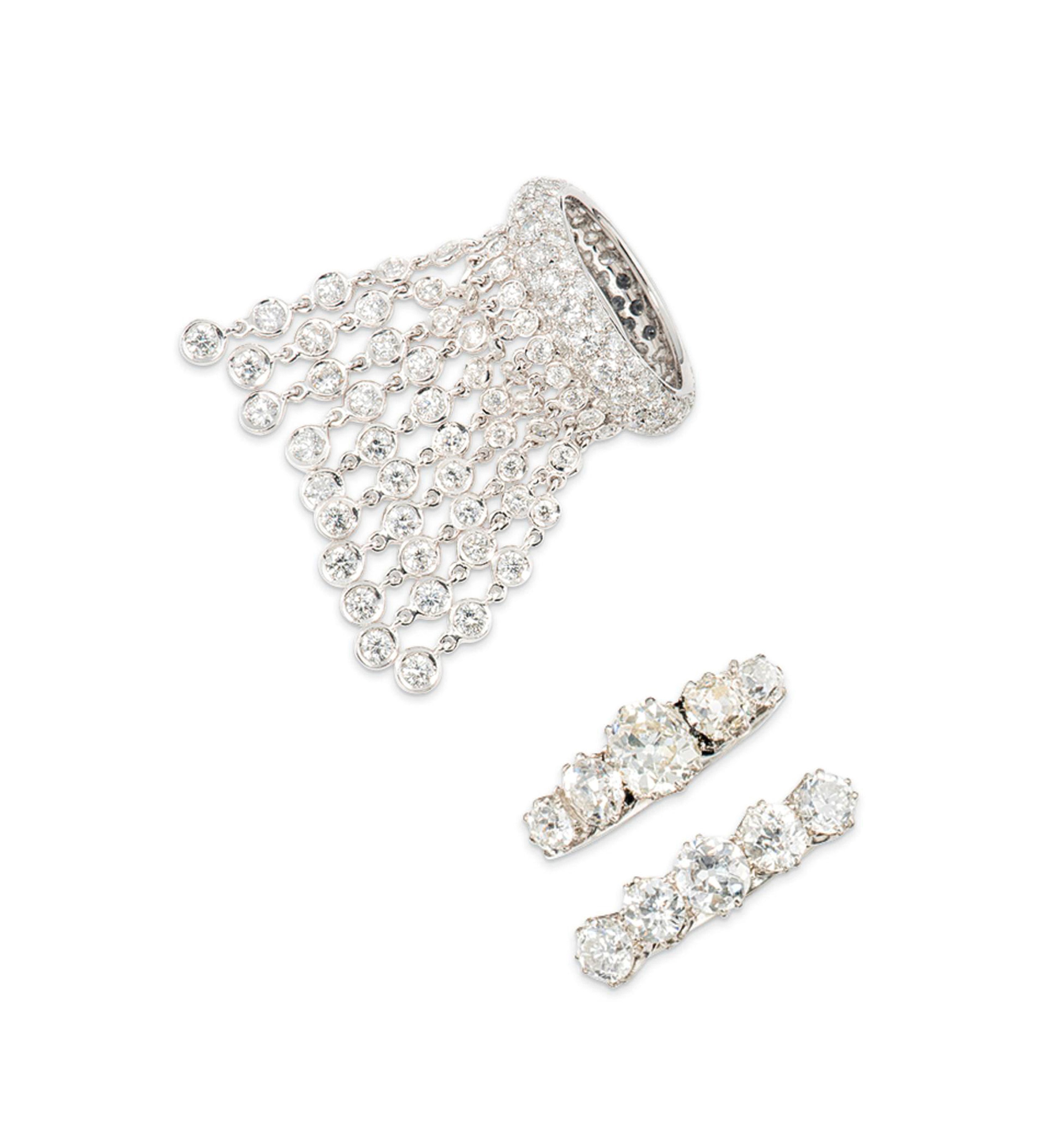 EIGHT DIAMOND RINGS