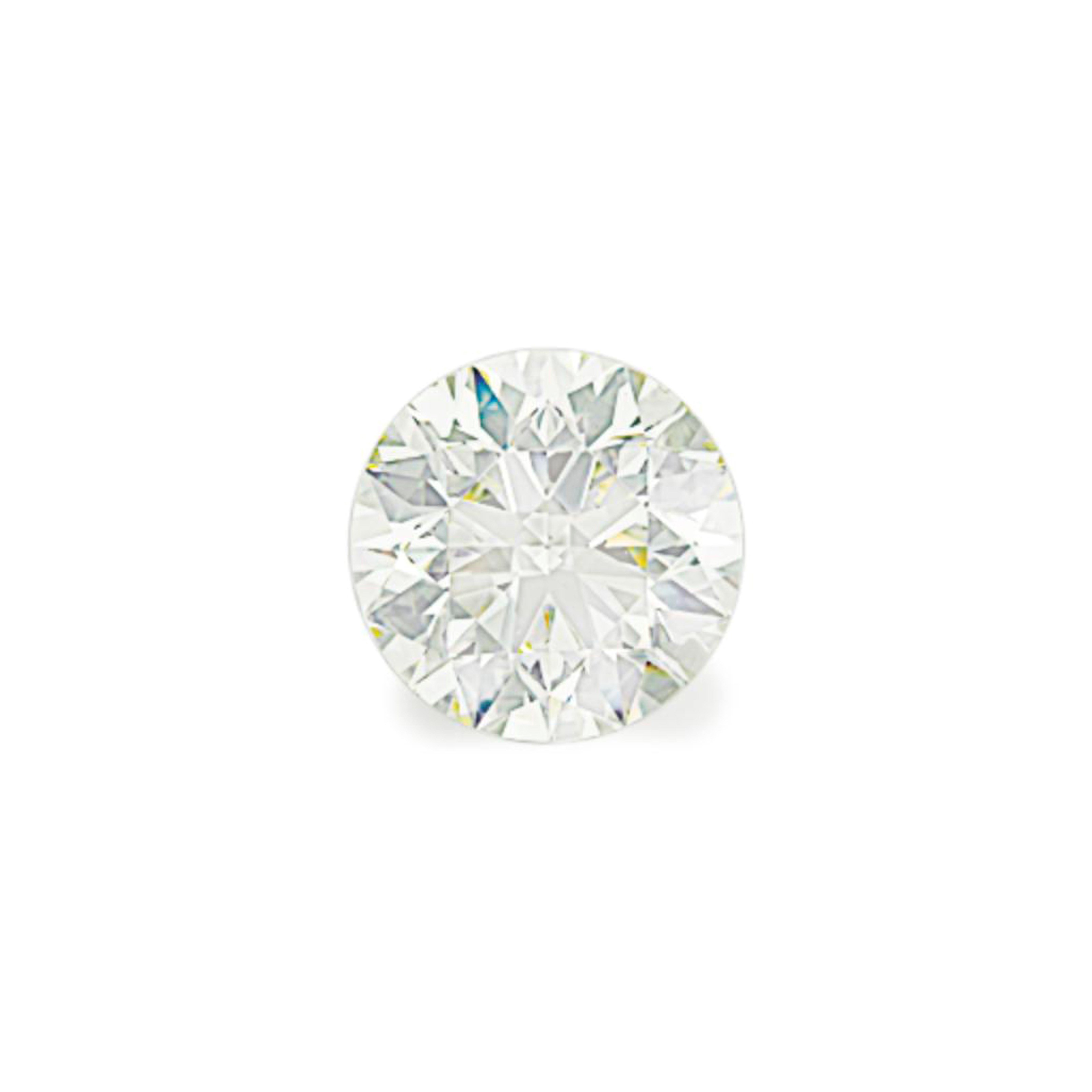 AN UNMOUNTED DIAMOND