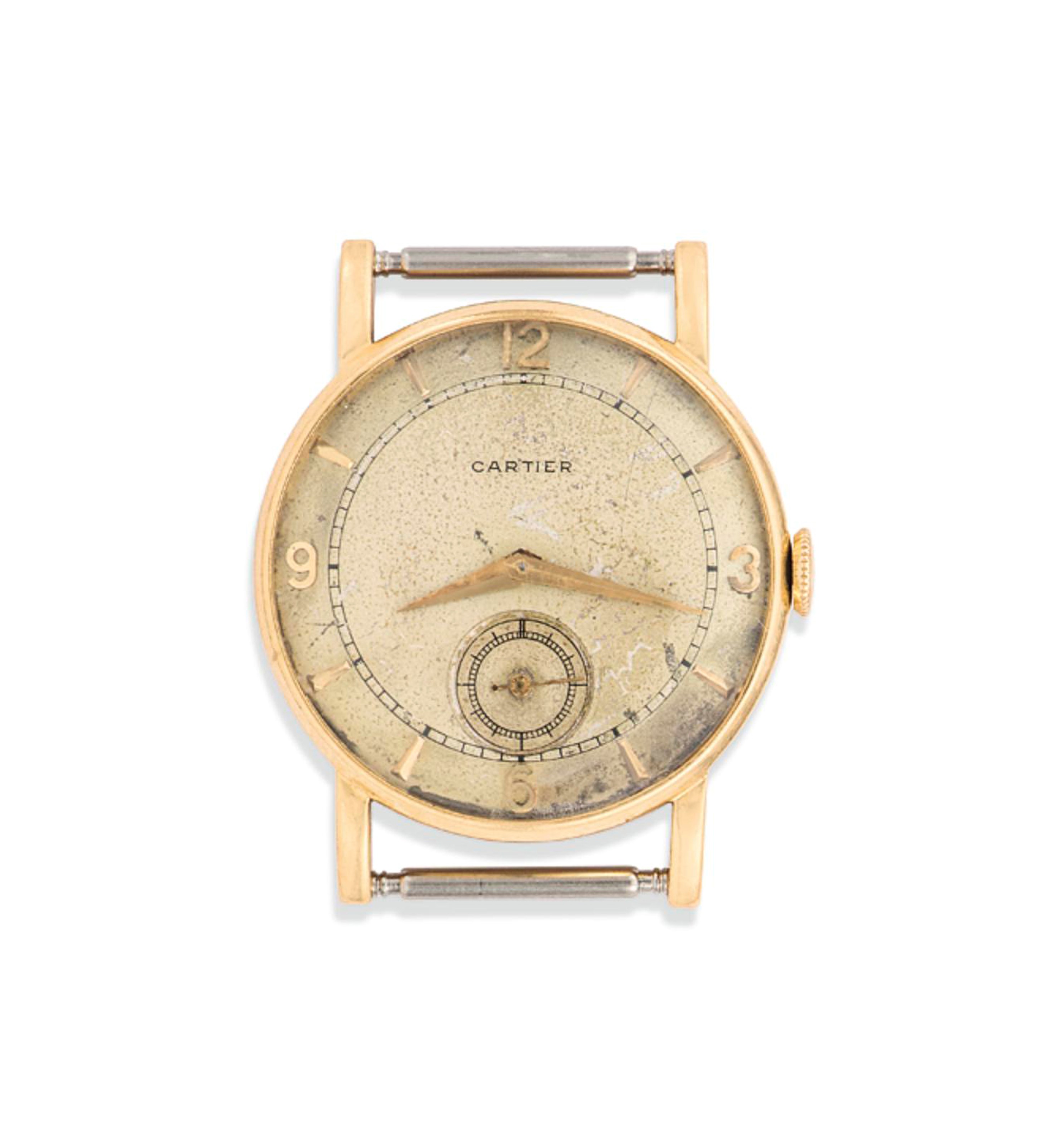 A WRISTWATCH, BY CARTIER