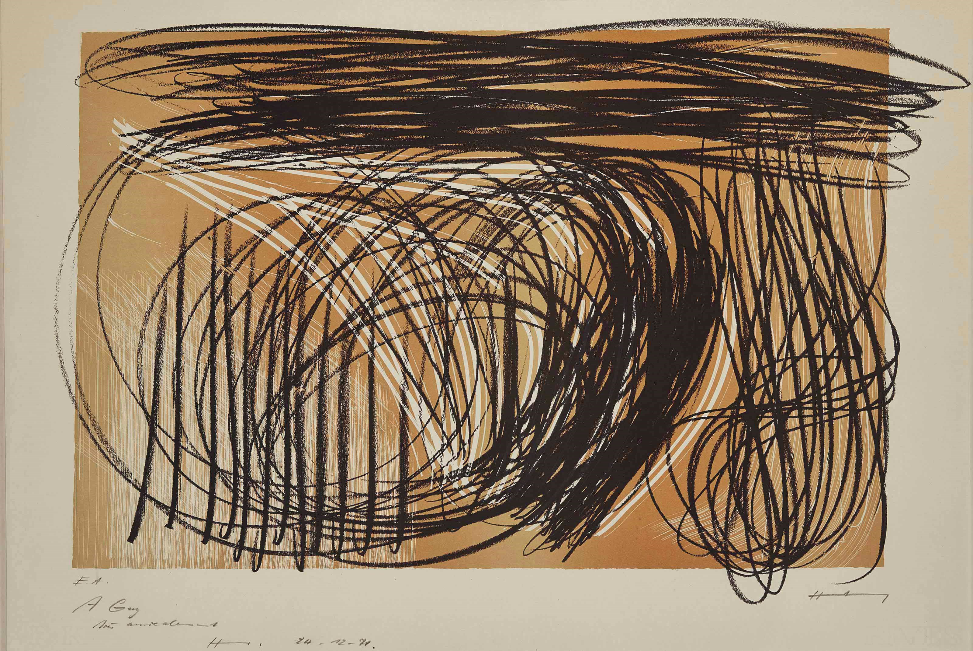 HANS HARTUNG ( 1904- 1989)