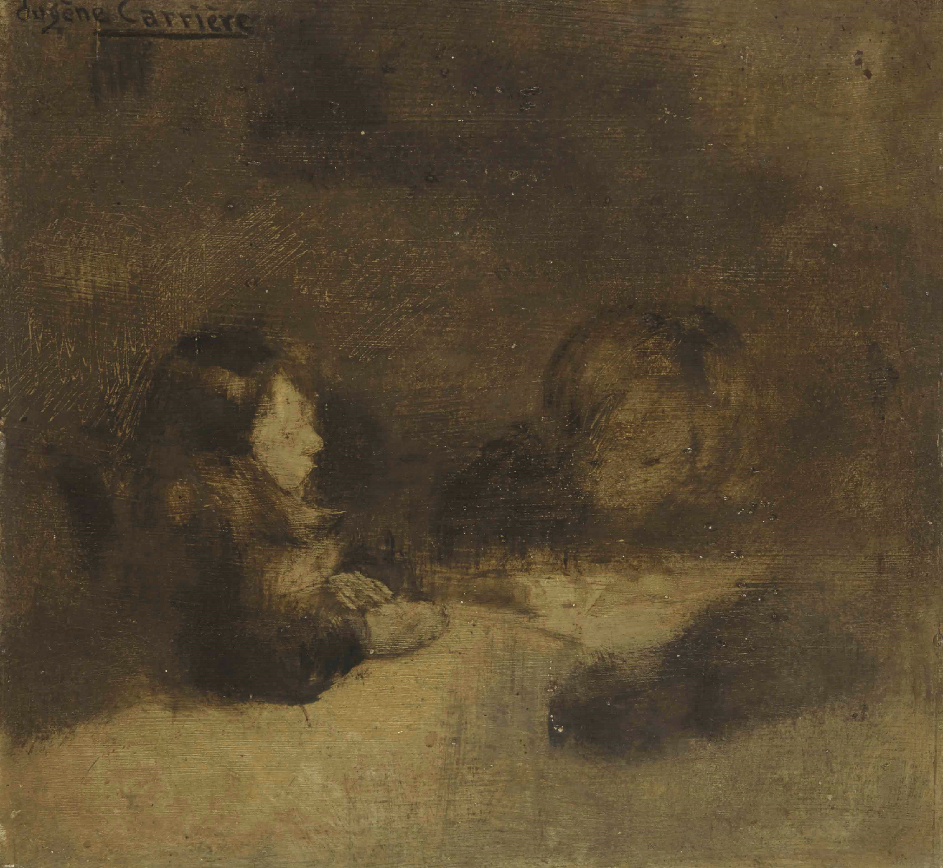 EUGÈNE CARRIÈRE (GOURNAY-SUR-MARNE 1849-1906 PARIS)