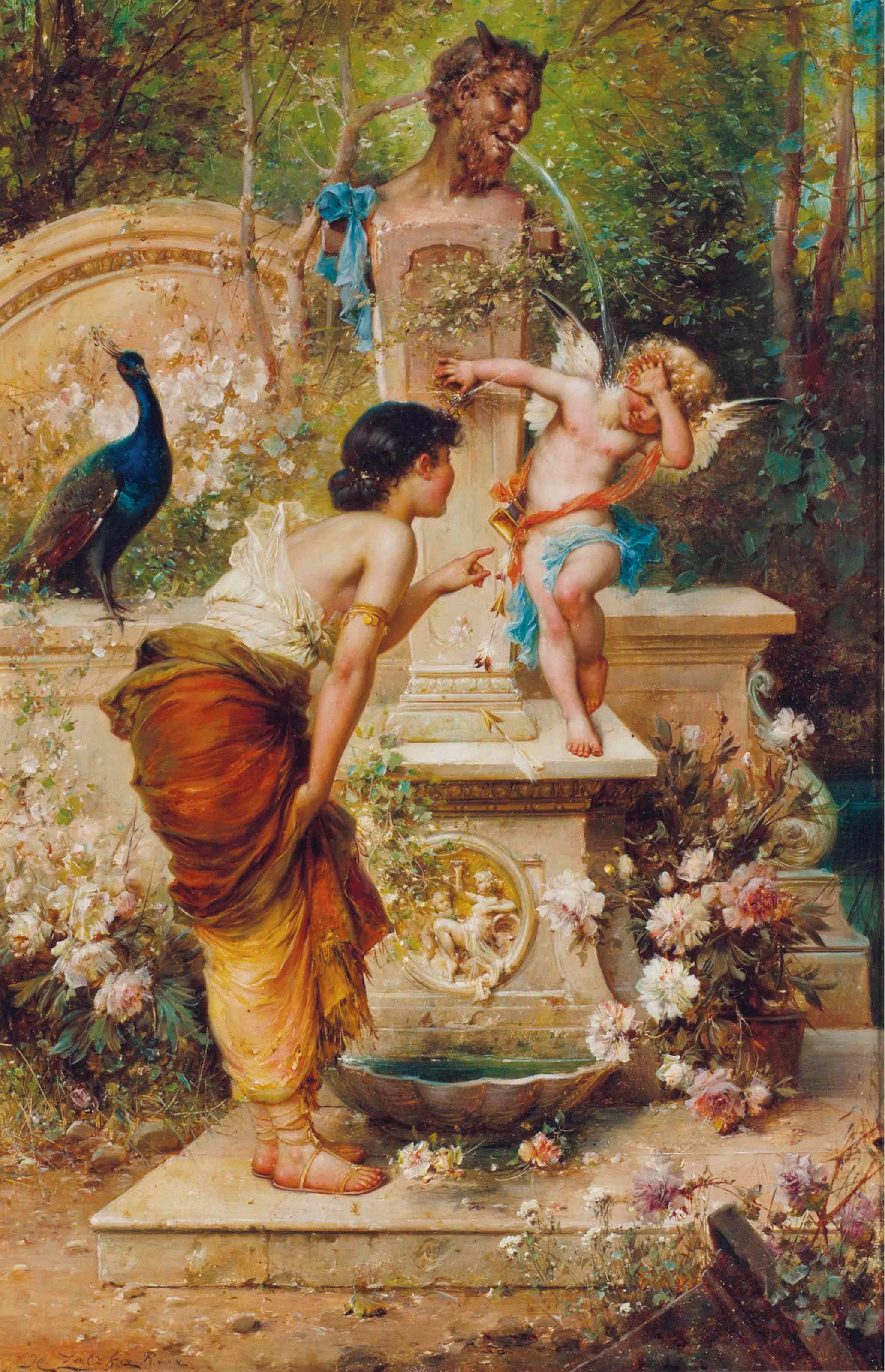 Hans Zatzka (Austiran, 1859-1945)