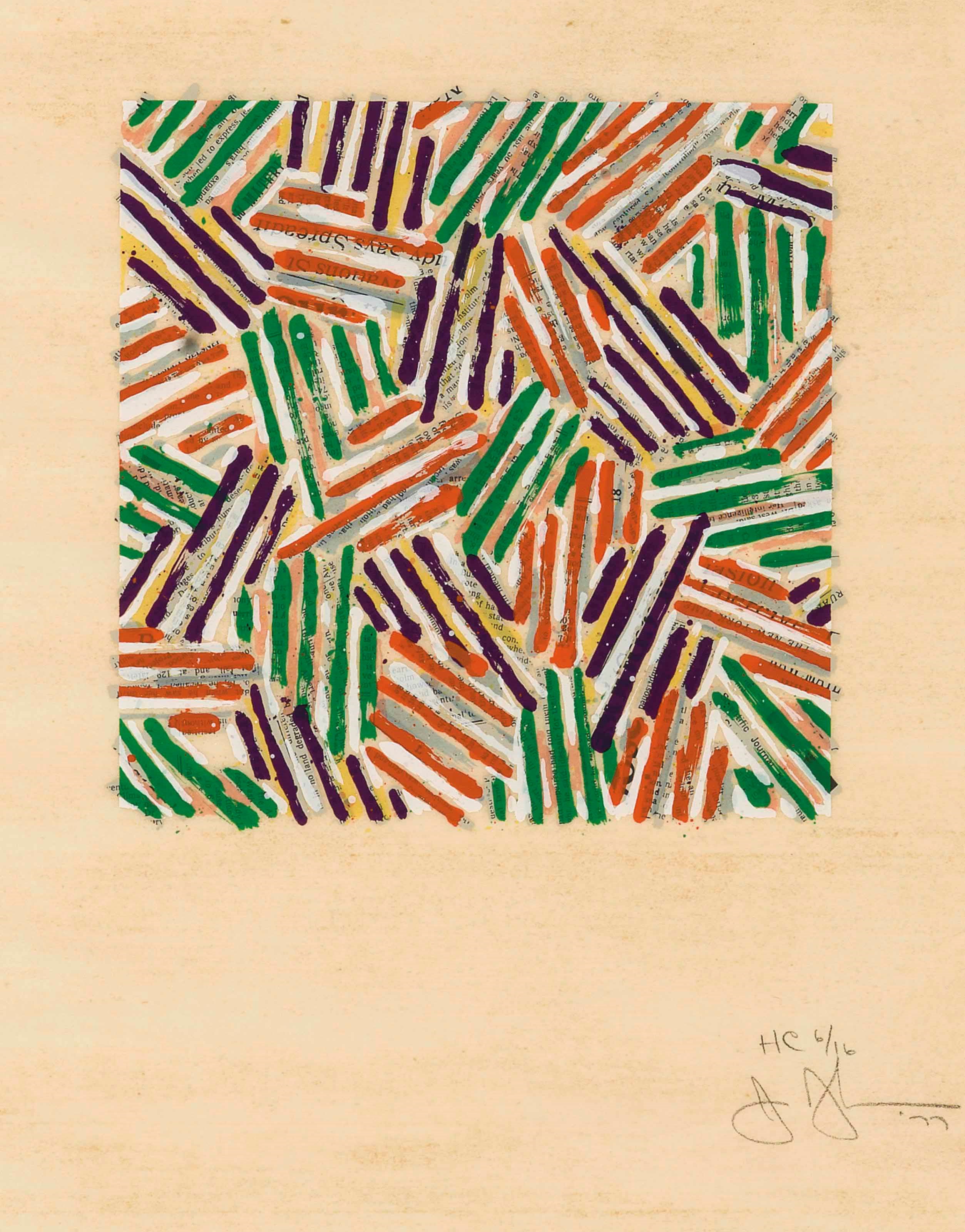 JASPER JOHNS (B. 1930)
