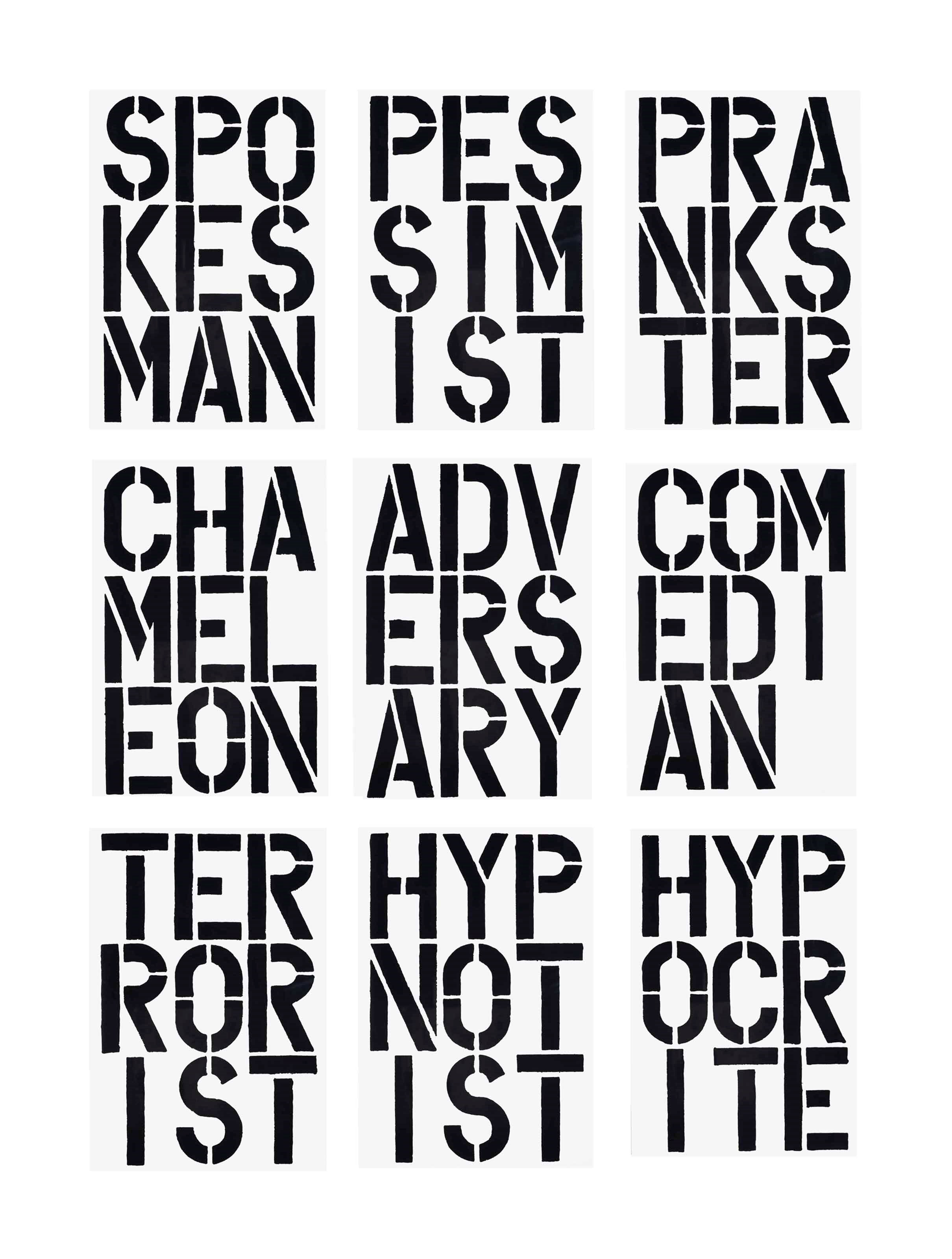 CHRISTOPHER WOOL (B. 1955)
