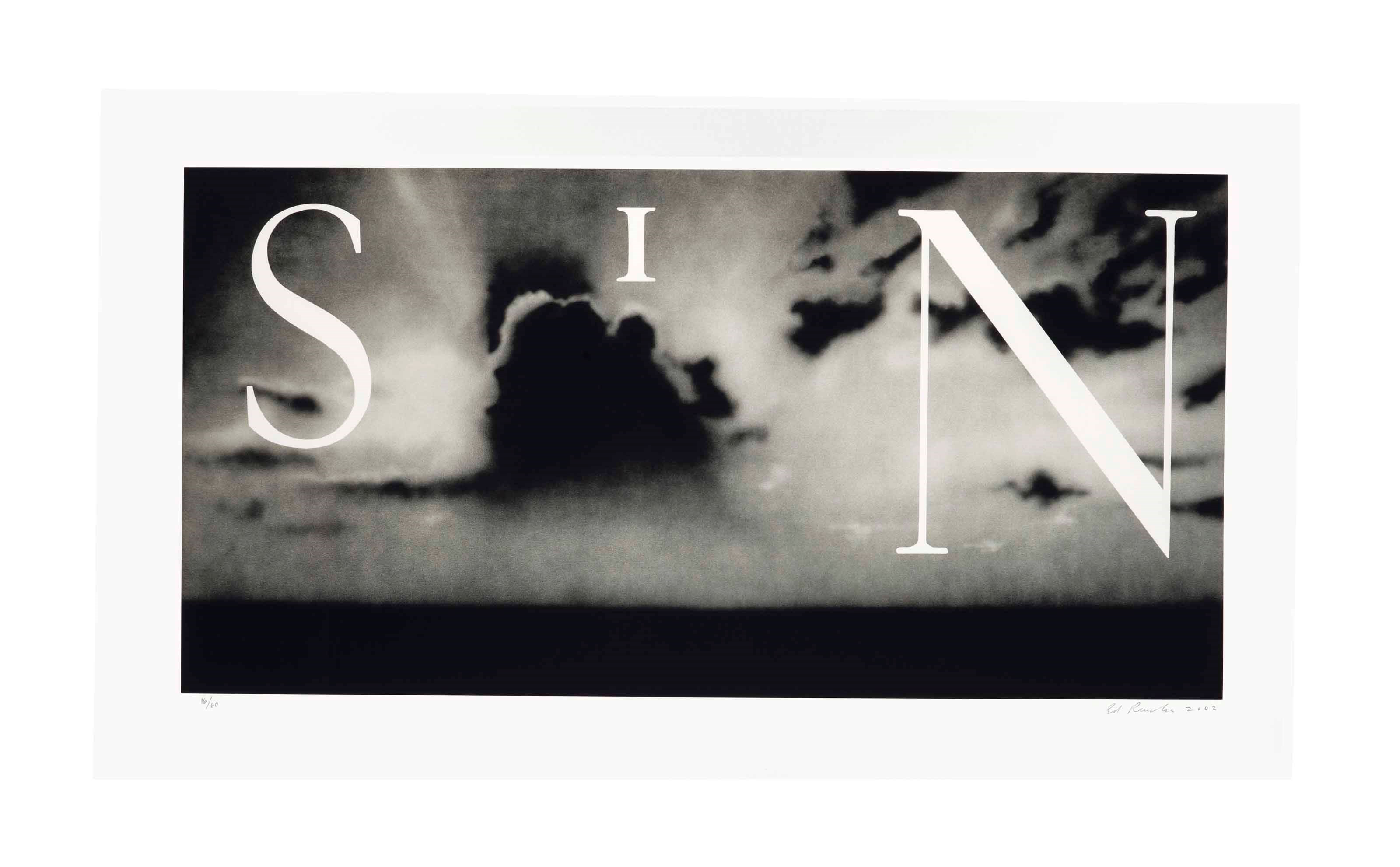 EDWARD RUSCHA (b. 1937)