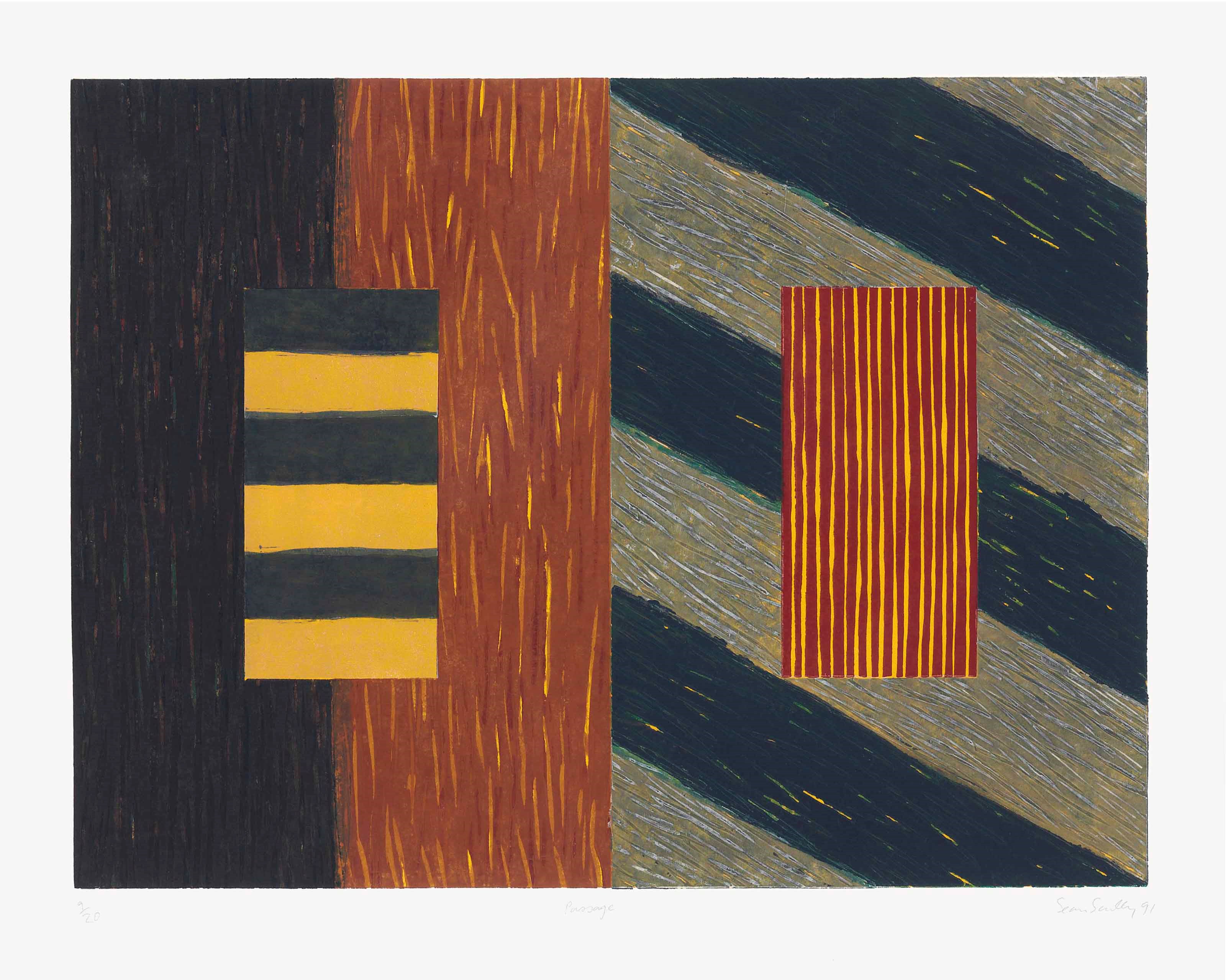 SEAN SCULLY (B. 1945)