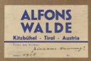 Alfons Walde (1891-1958)