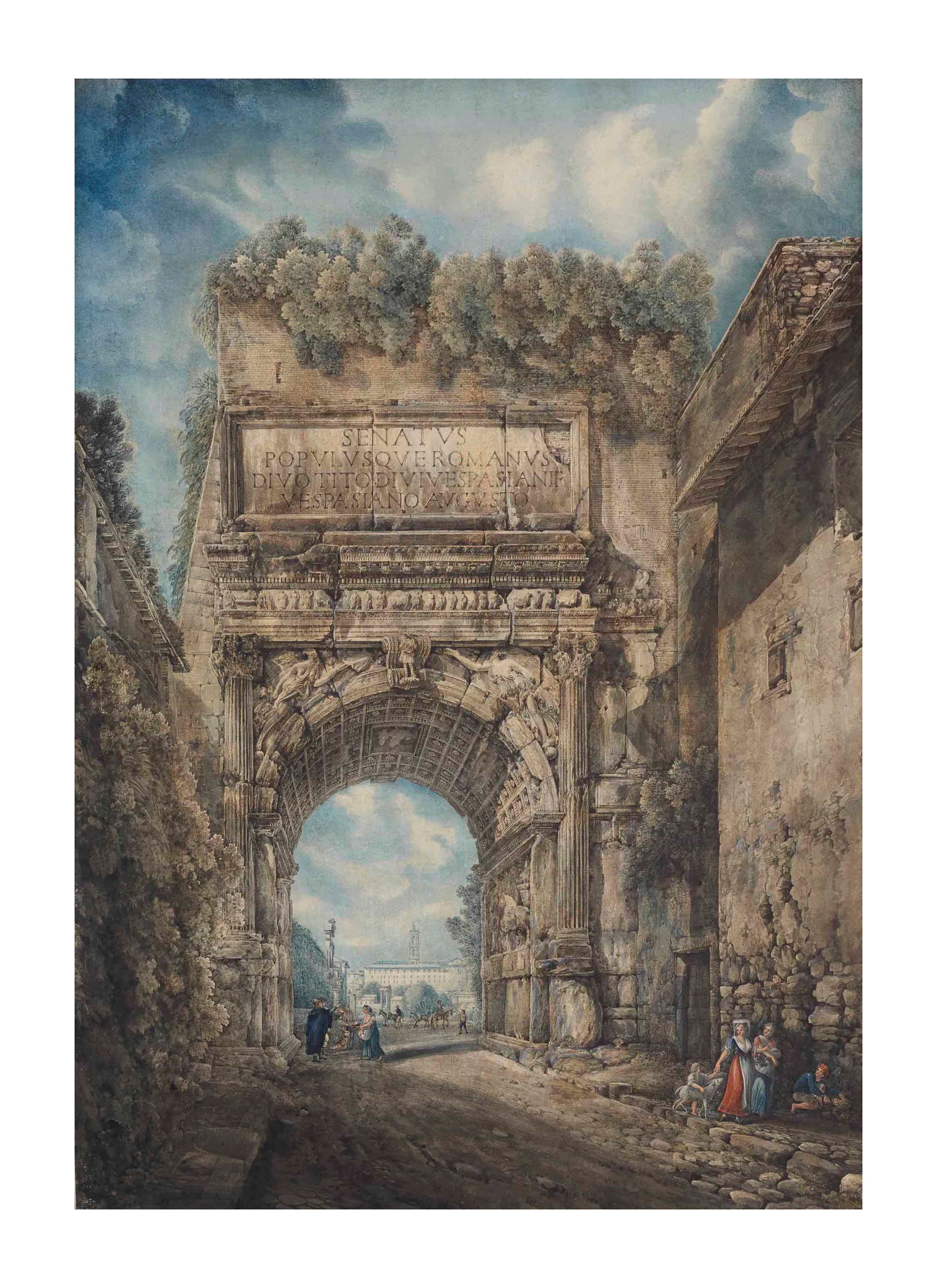 ABRAHAM-LOUIS-RODOLPHE DUCROS (MOUDON 1748-1810 LAUSANNE)