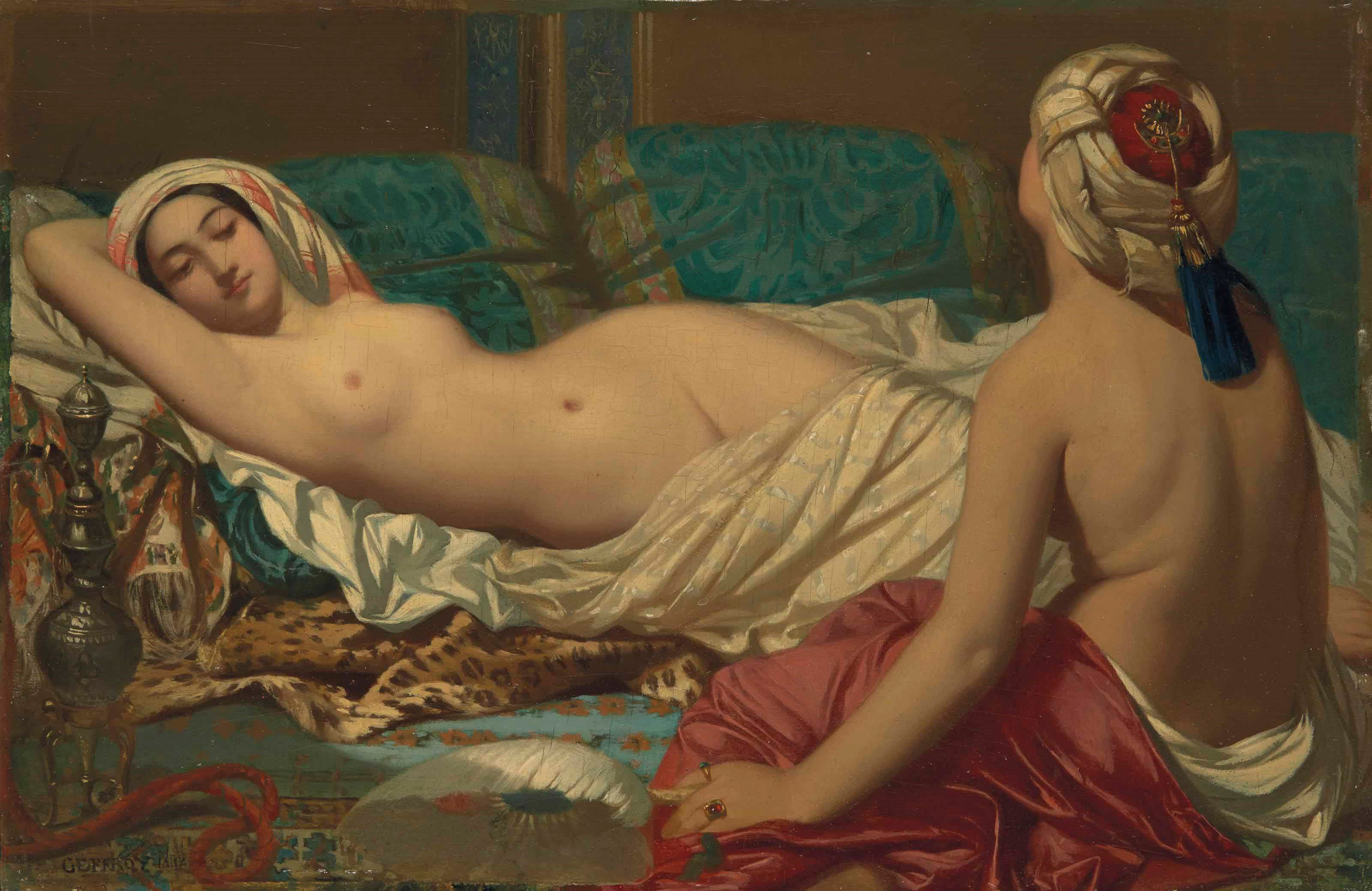EDMOND GEFFROY (MAIGNELAY-MONTIGNY 1804-1895 SAINT-PIERRE-LÈS-NEMOURS)