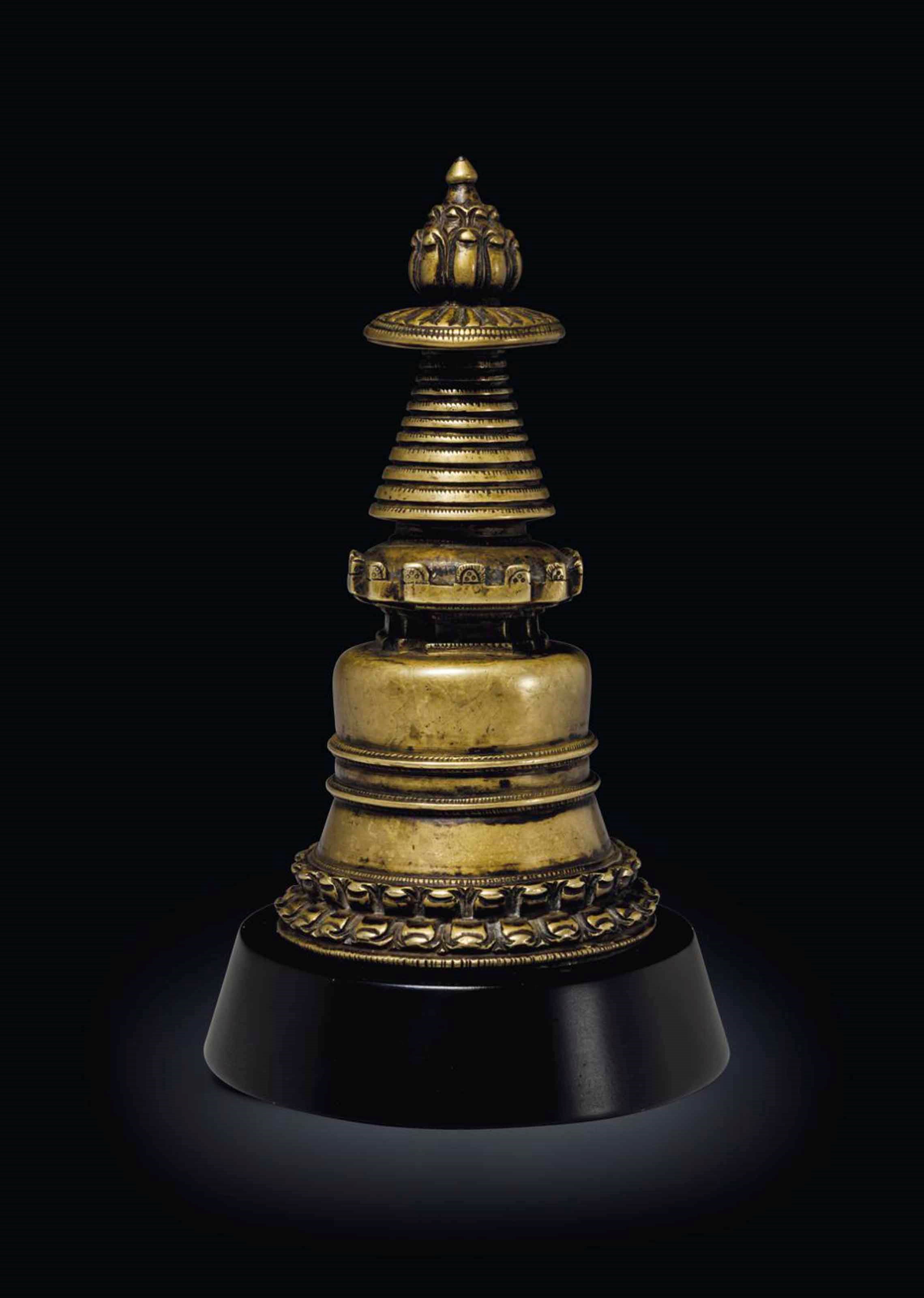 A Bronze Stupa