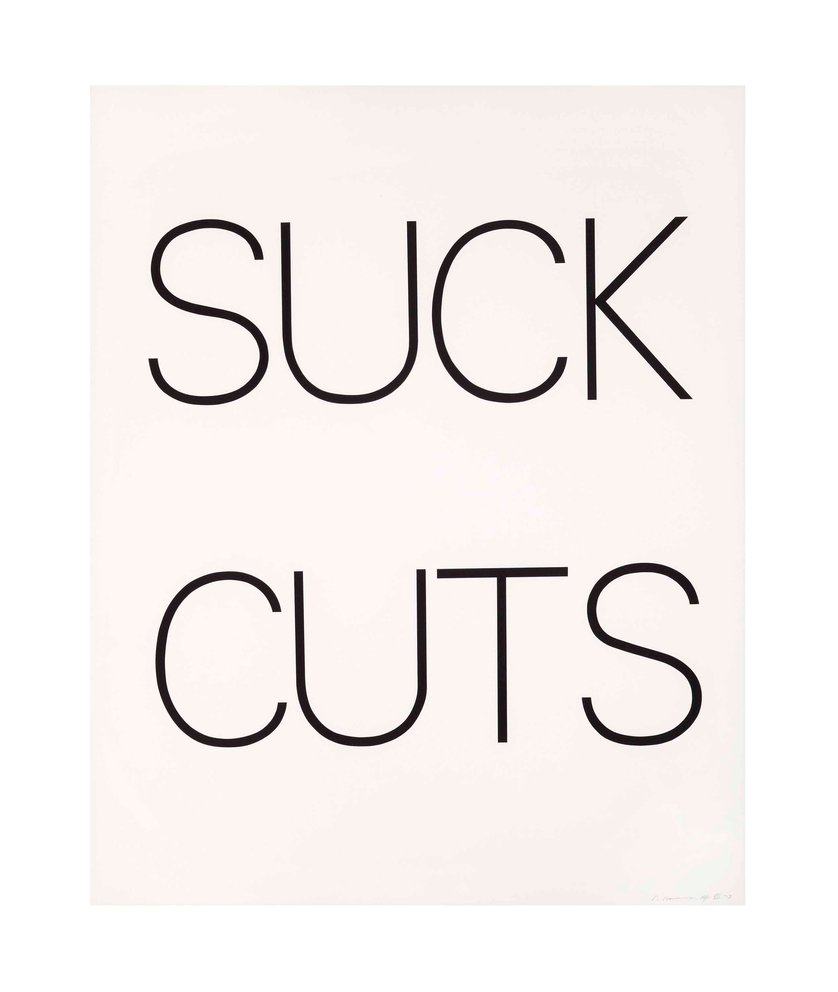 BRUCE NAUMAN (b. 1943)