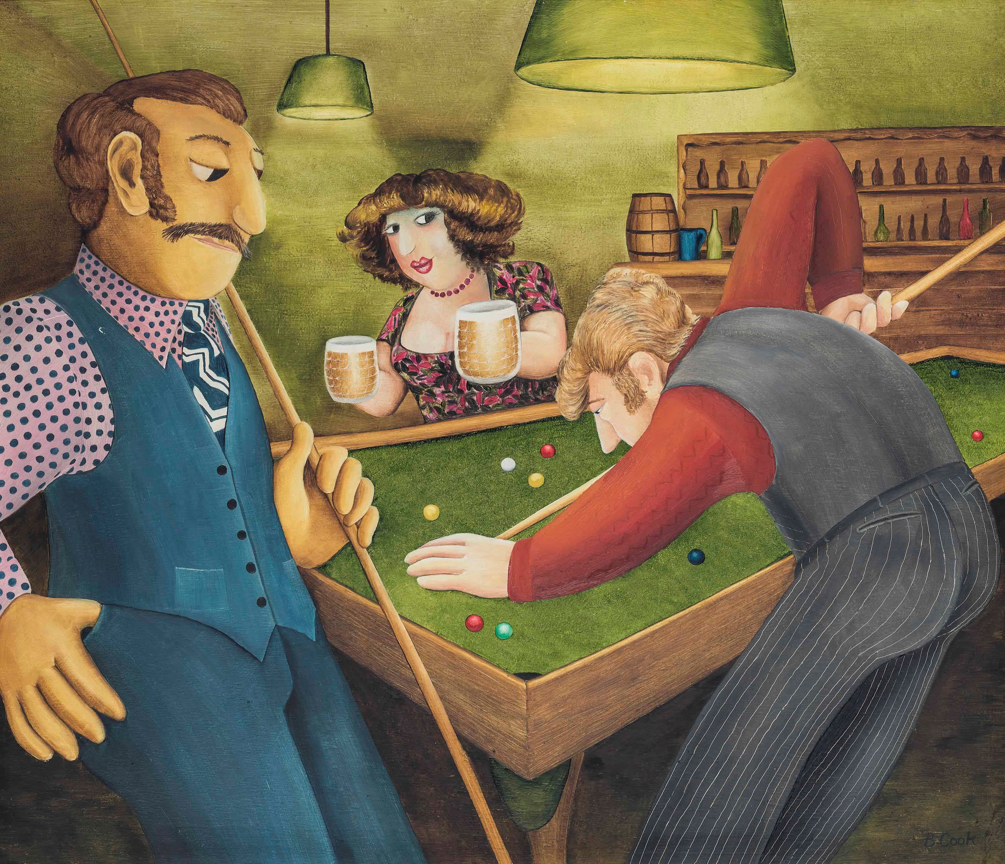 Beryl Cook (1926-2008)