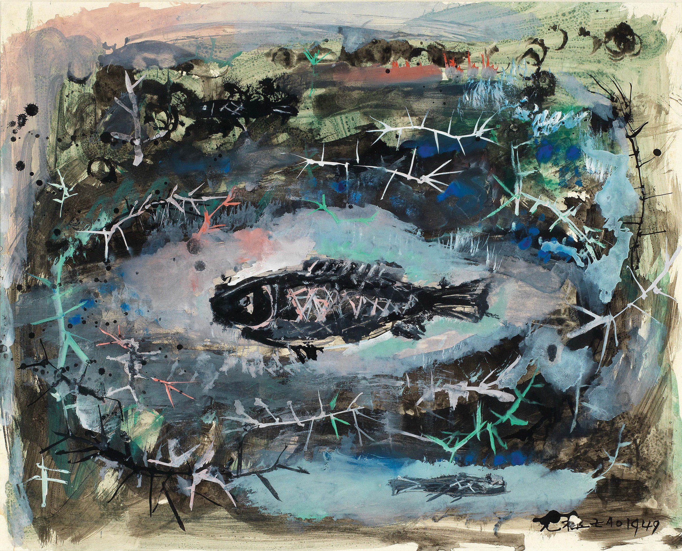 ZAO WOU-KI (ZHAO WUJI, FRANCE/CHINA, 1920-2013)