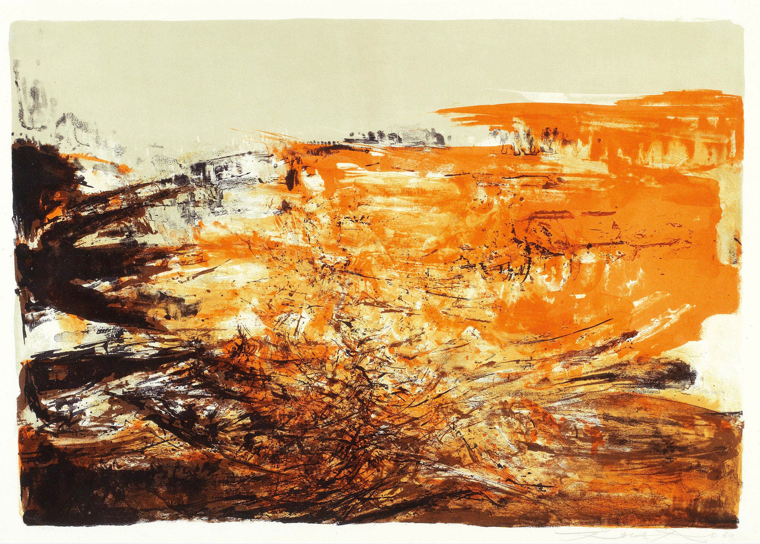 ZAO WOU-KI (ZHAO WUJI, FRANCE/CHINA, 1920-2013)