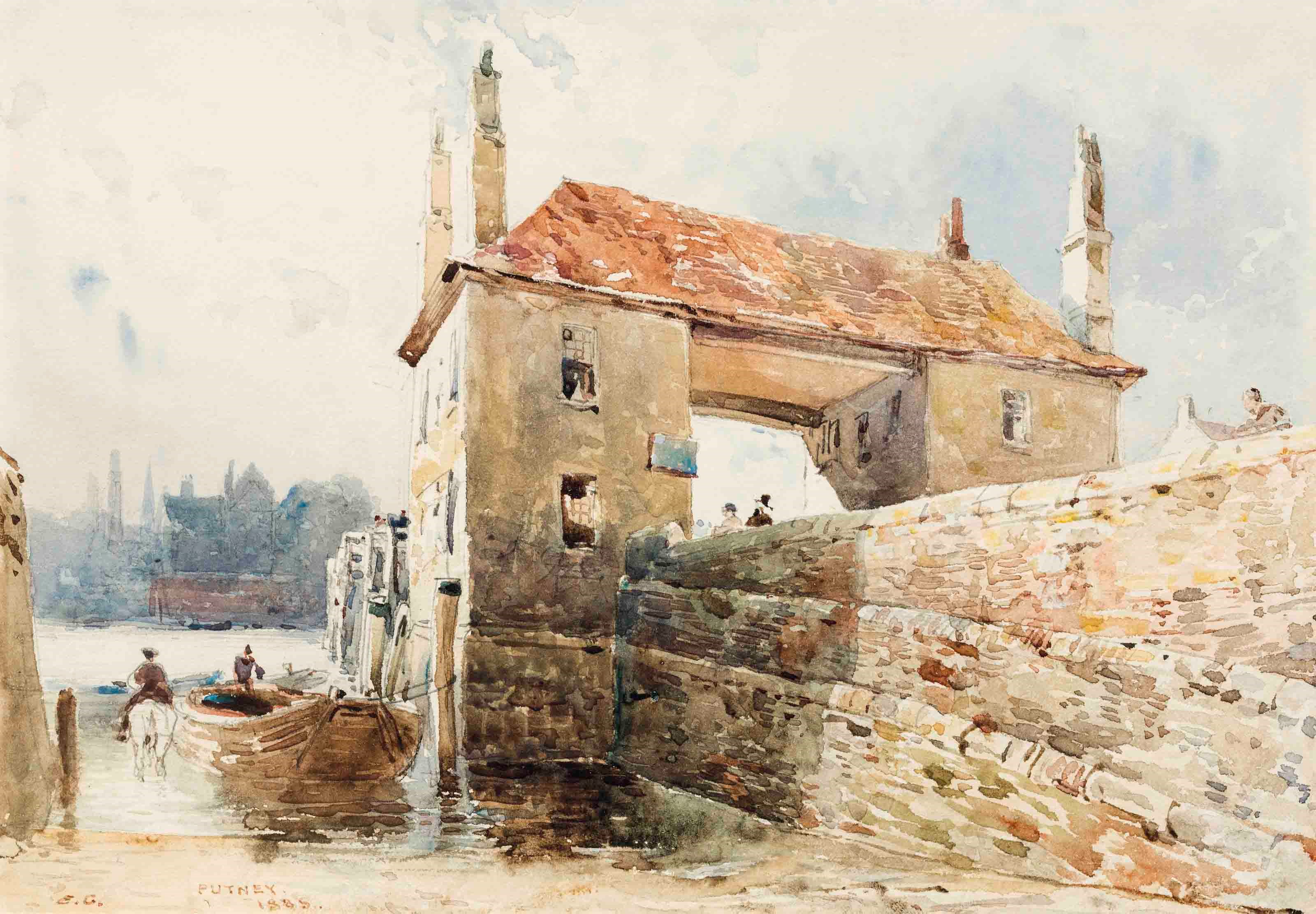 Sir Ernest George (British, 1839-1922)