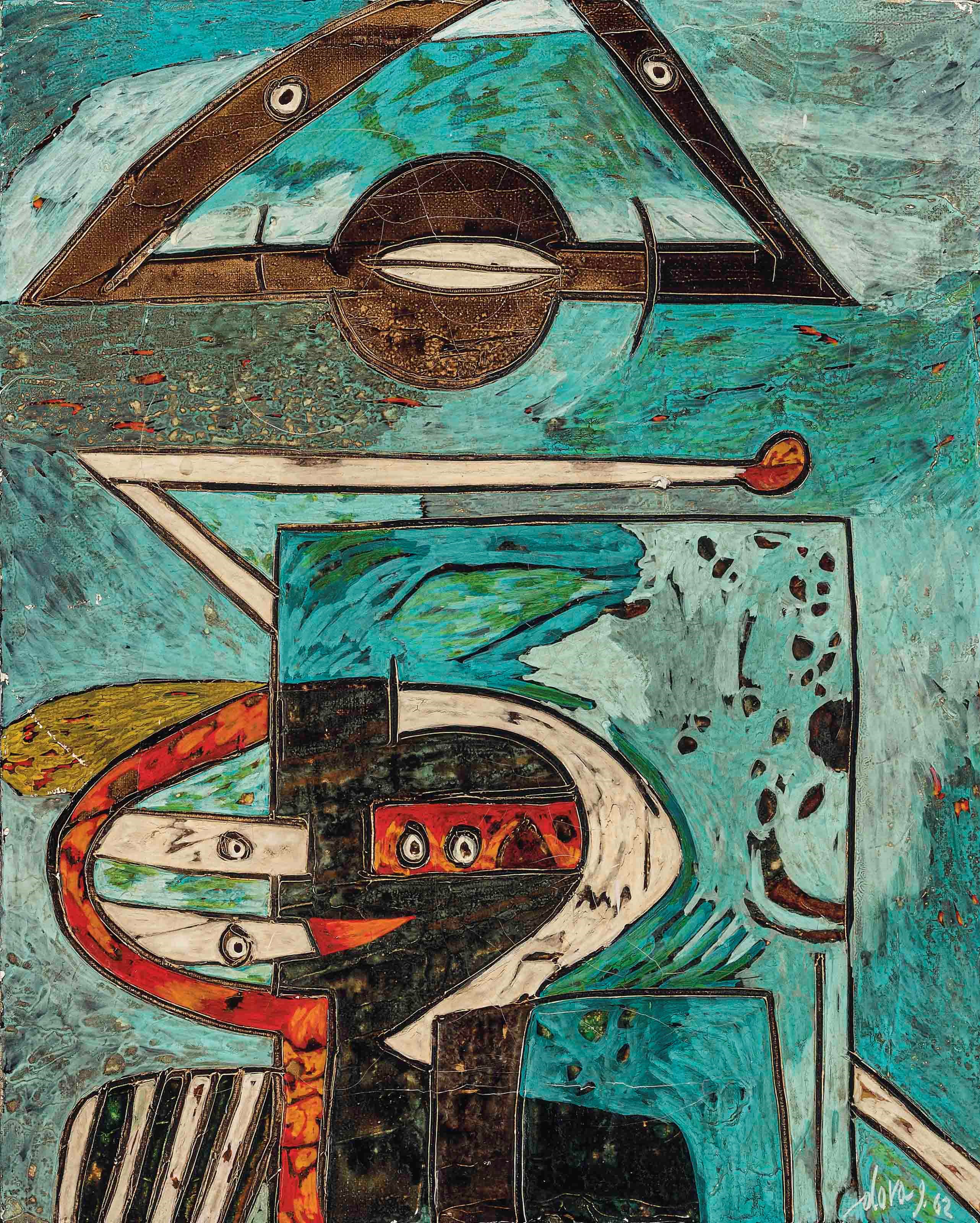 Gianni Dova (Italian, 1925-1991)