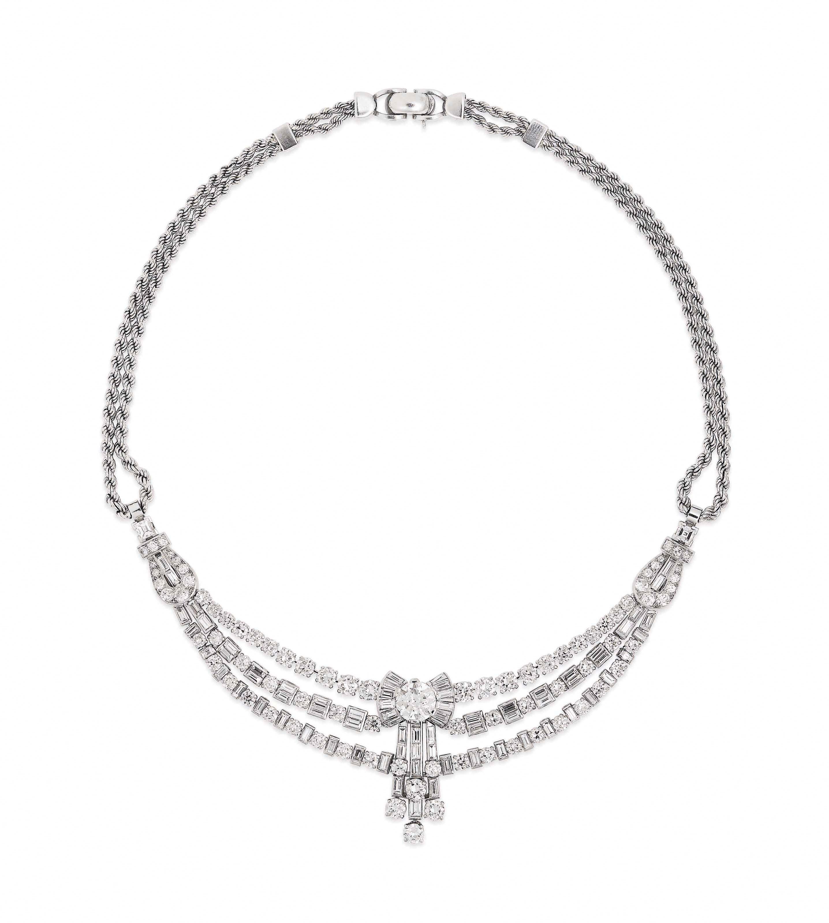 A DIAMOND NECKLACE