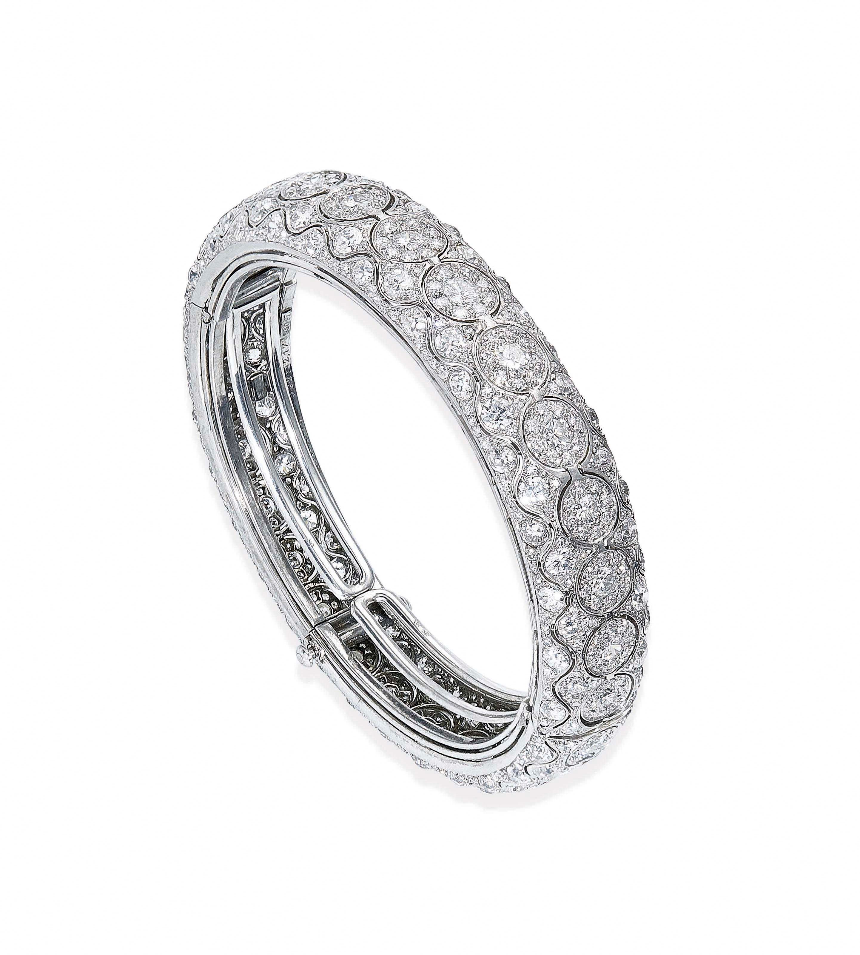 A DIAMOND BANGLE
