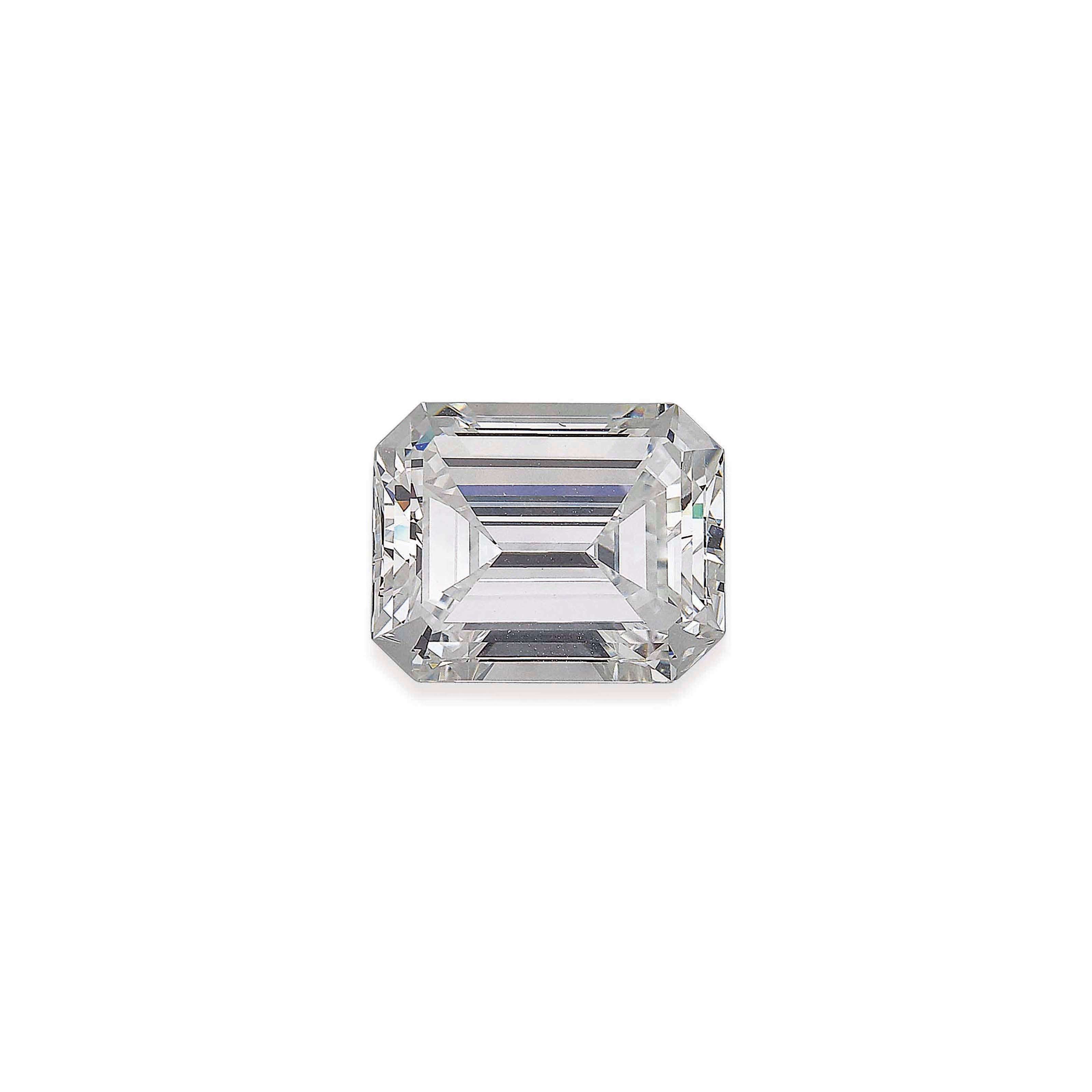 AN UNMOUNTED DIAMOND