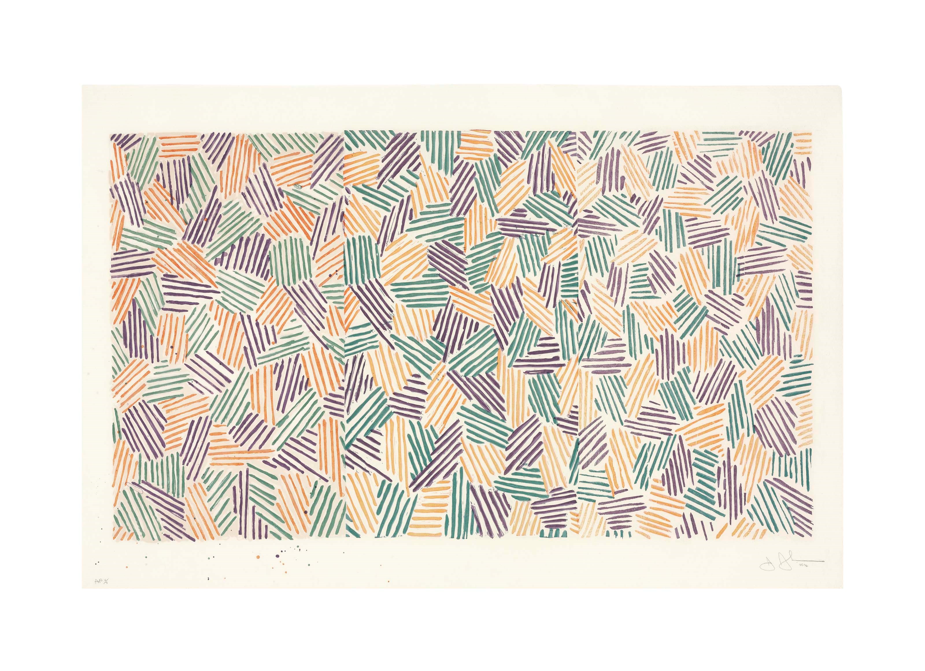 JASPER JOHNS (B. 1930)