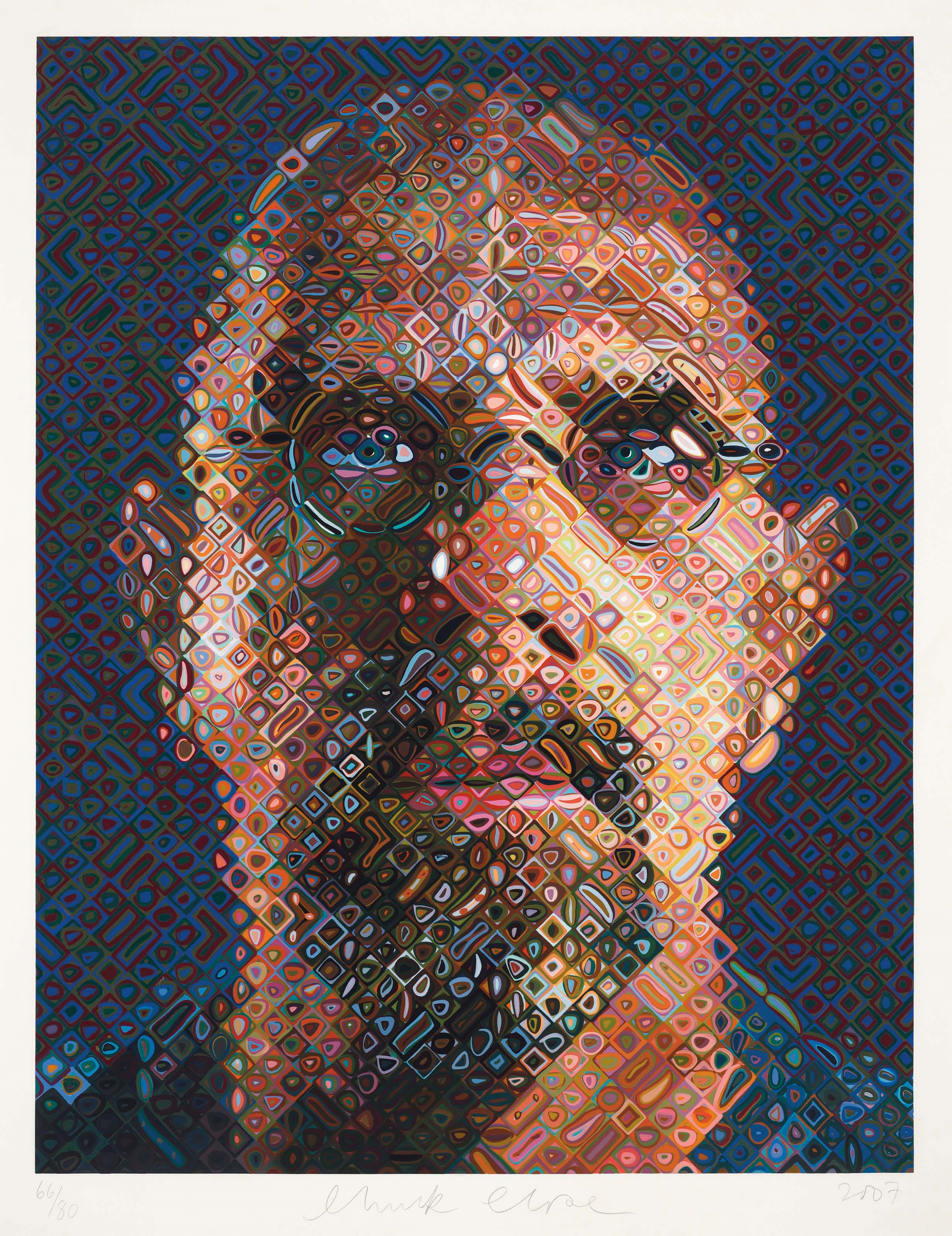CHUCK CLOSE (B. 1940)
