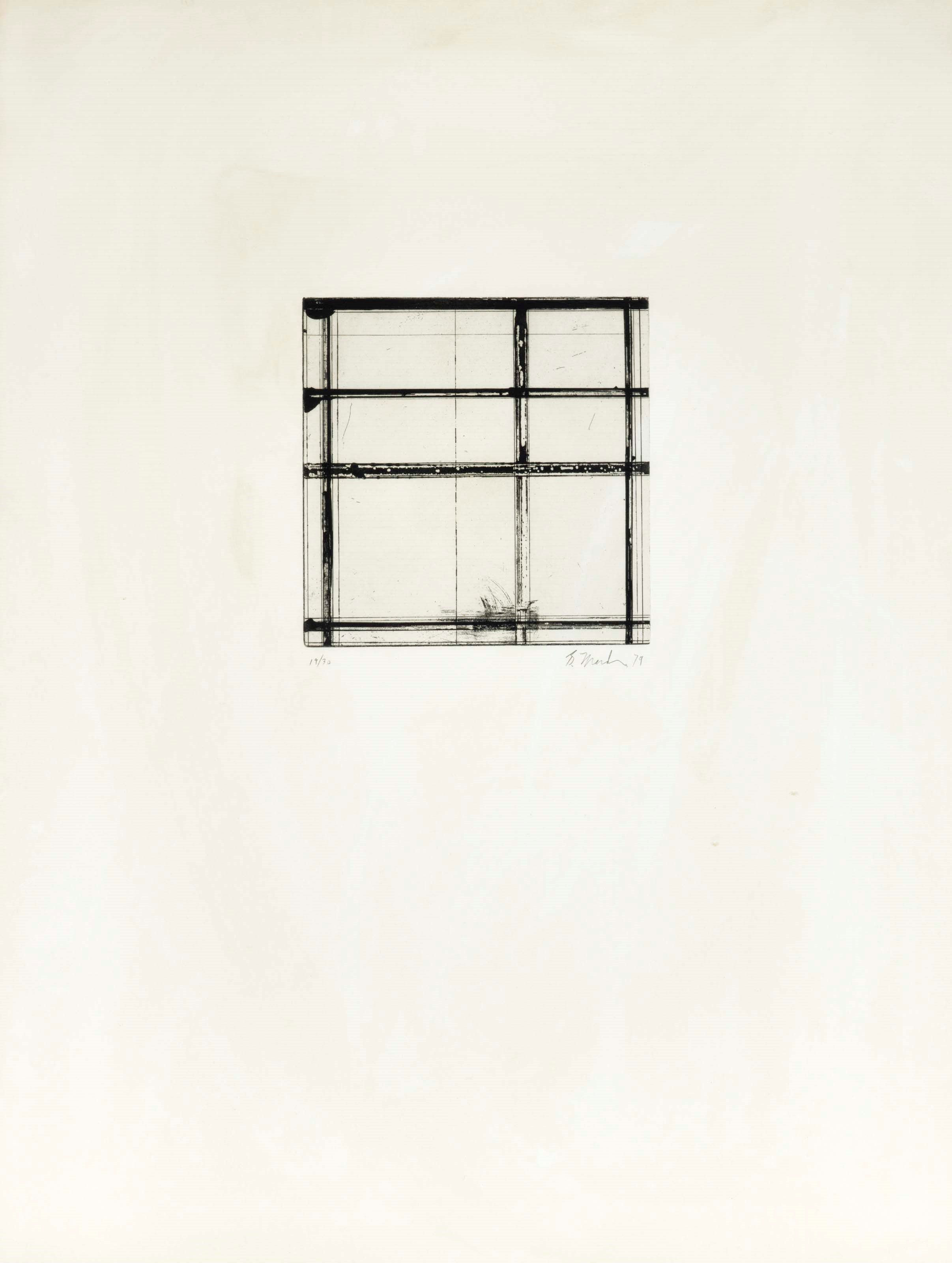 BRICE MARDEN (B. 1938)