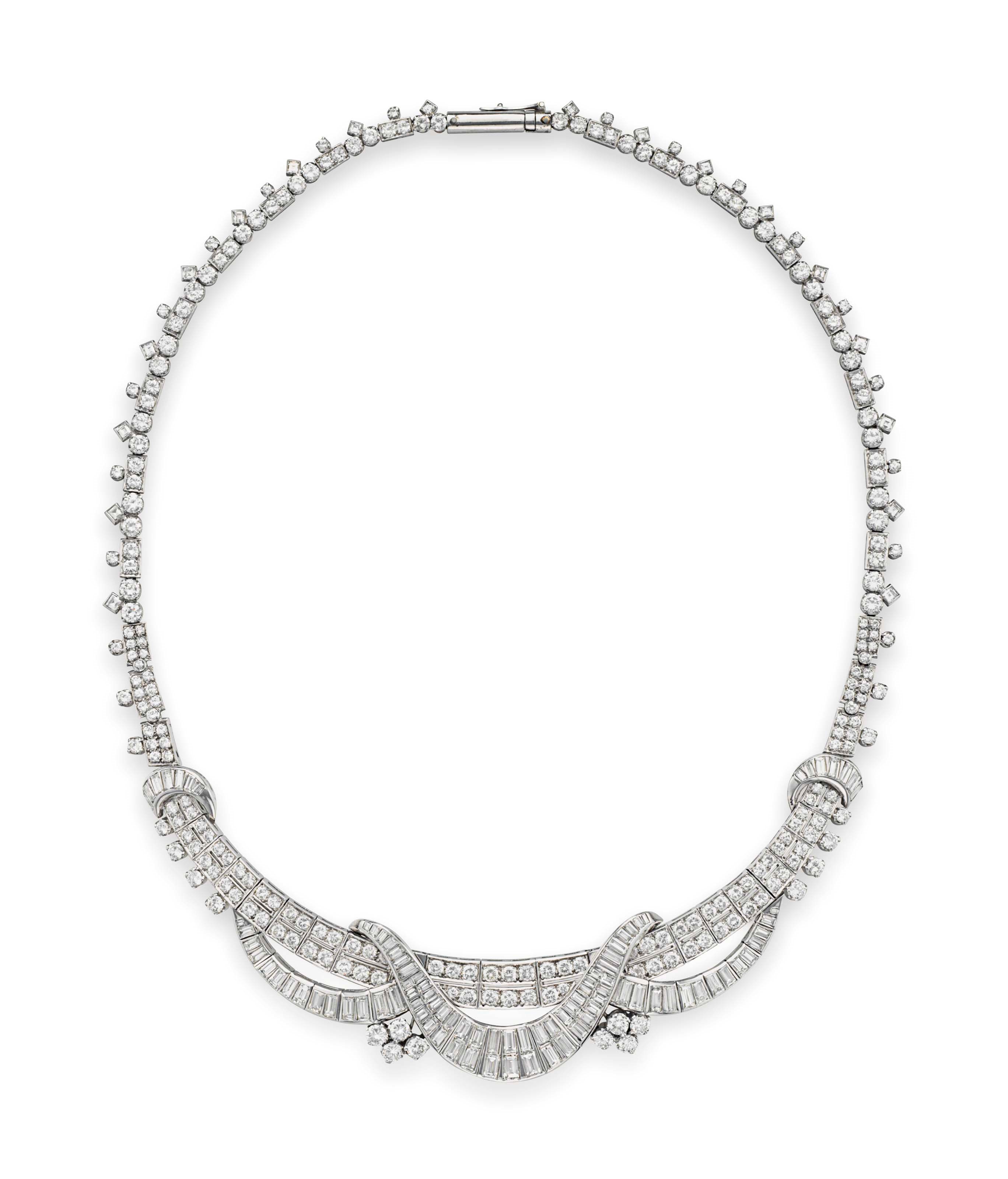A DIAMOND NECKLACE