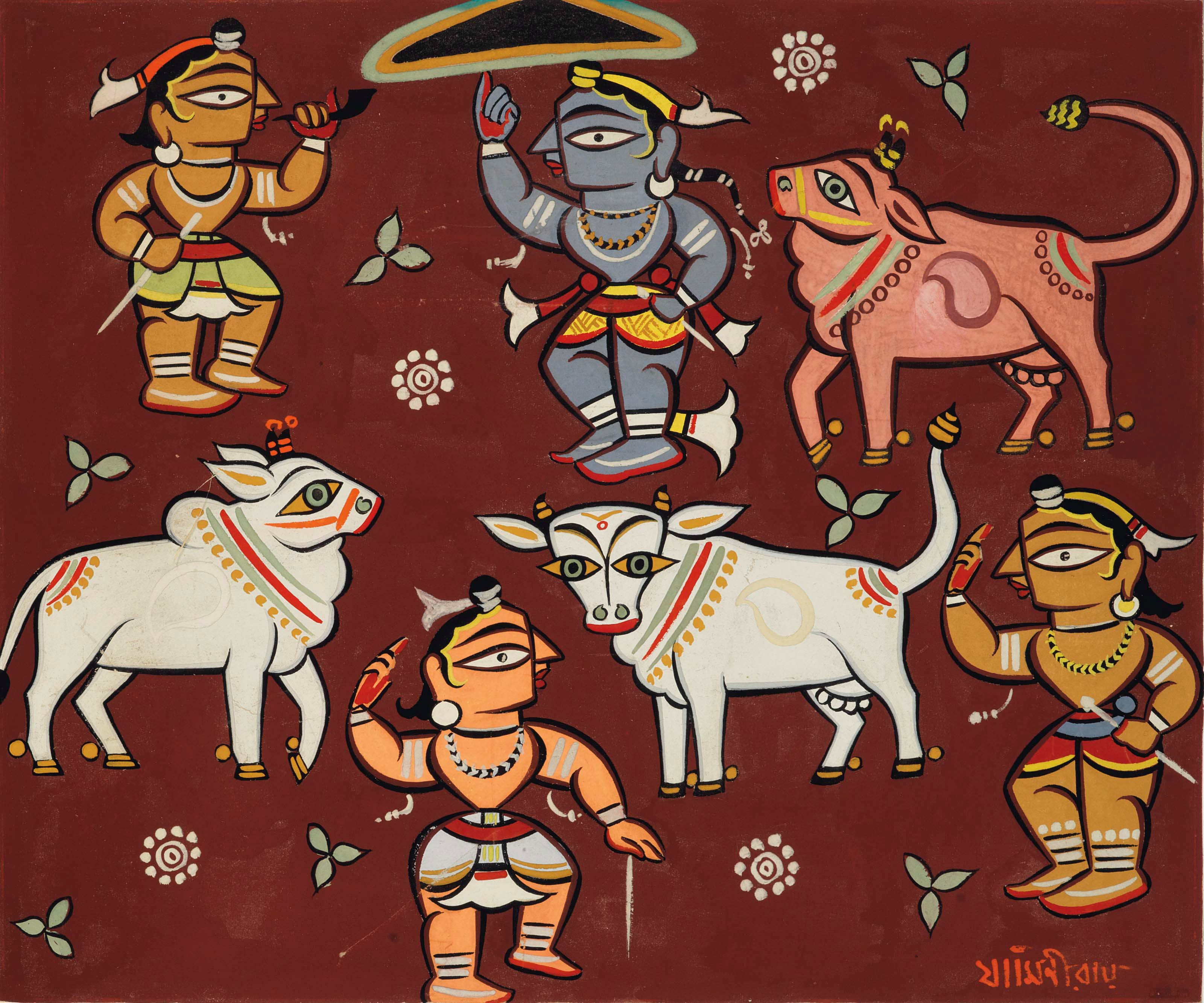 JAMINI ROY (1887-1972)