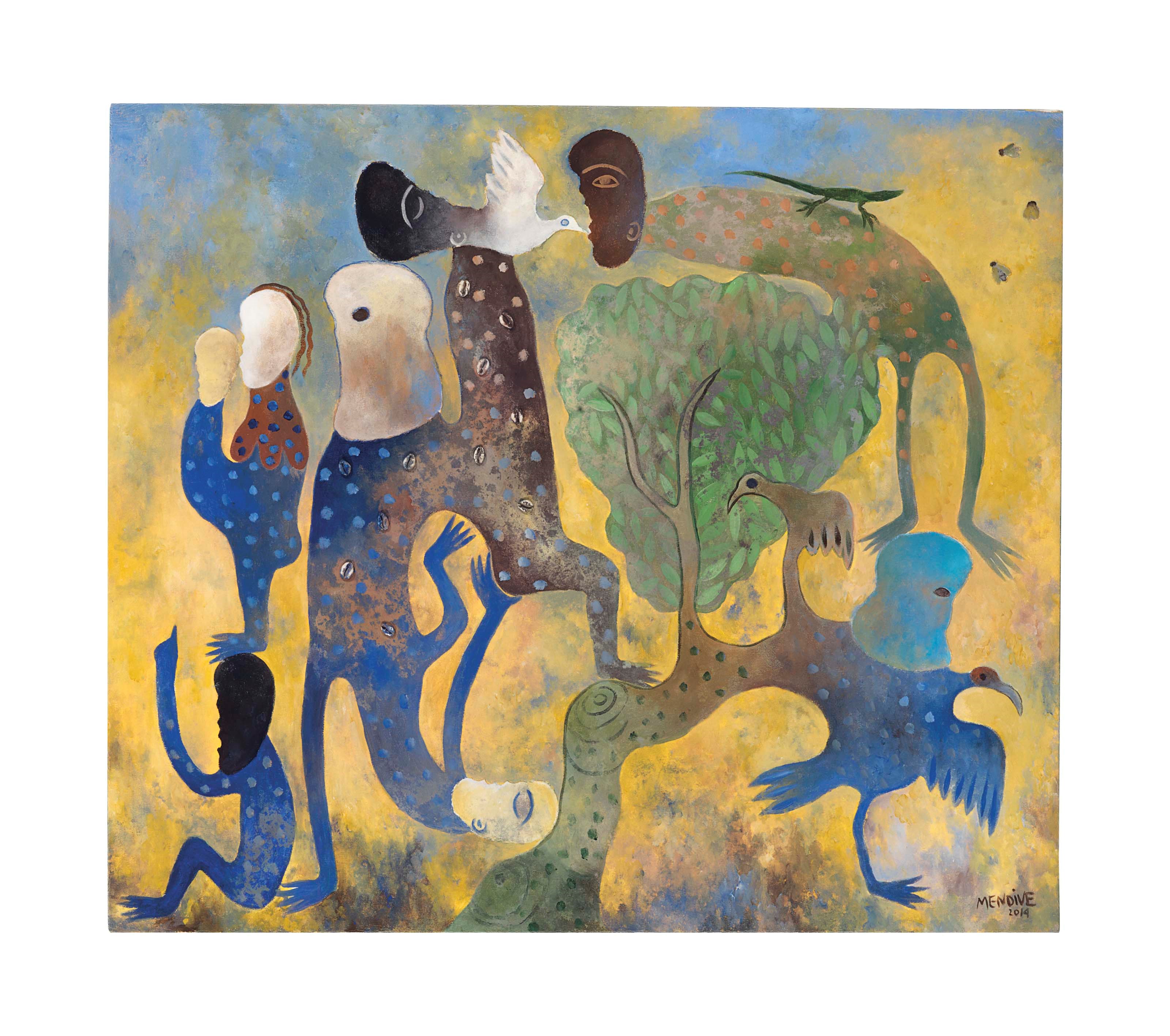 Manuel Mendive (b. 1944)