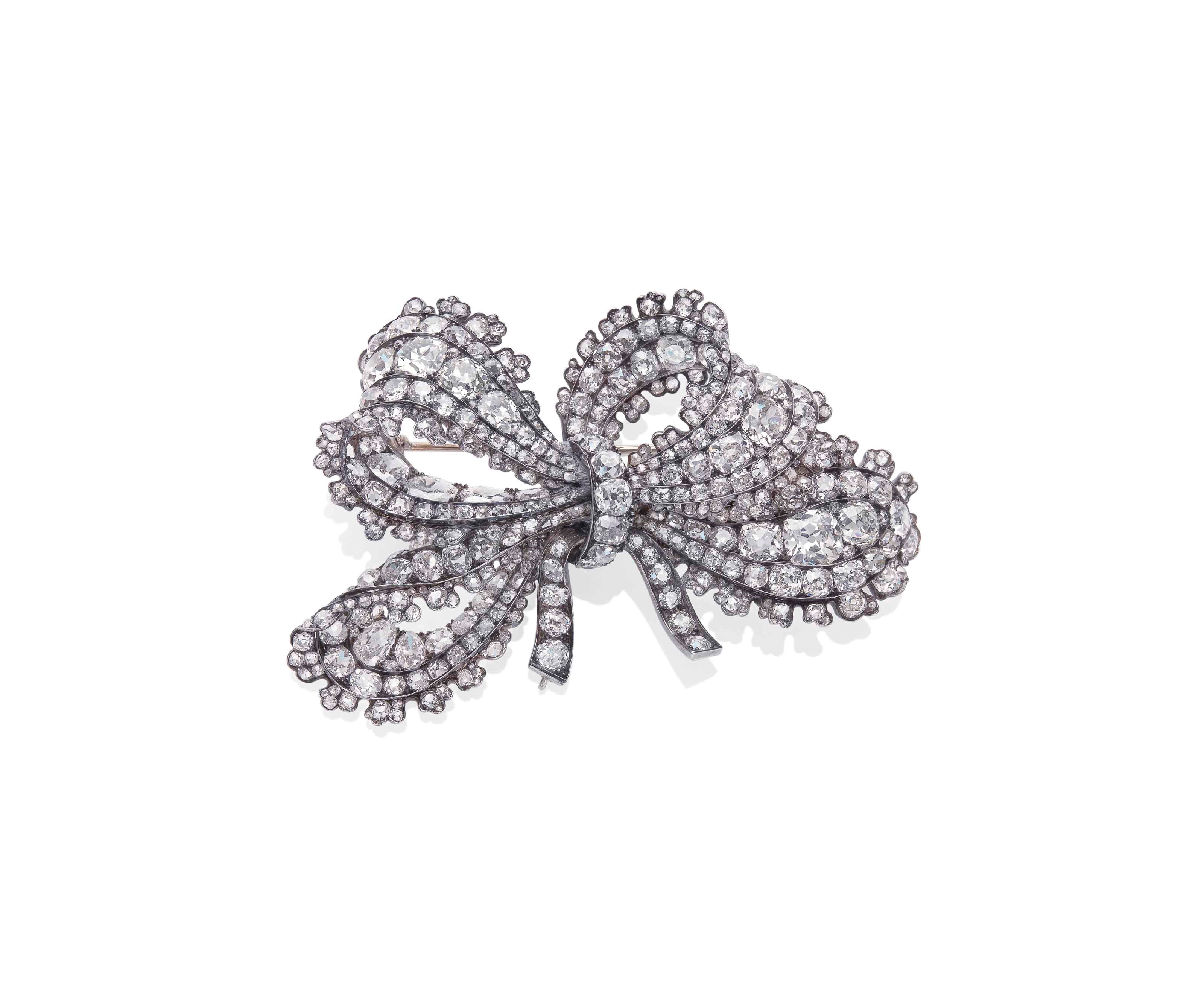 BROCHE DIAMANTS
