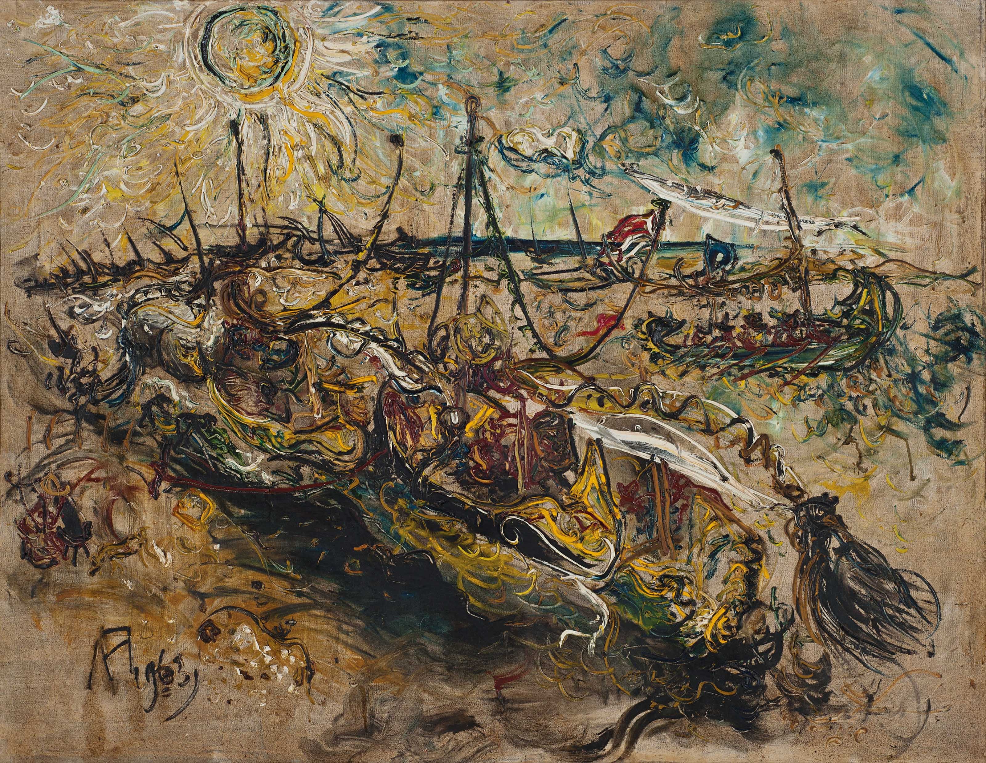 AFFANDI (INDONESIA, 1907-1990)