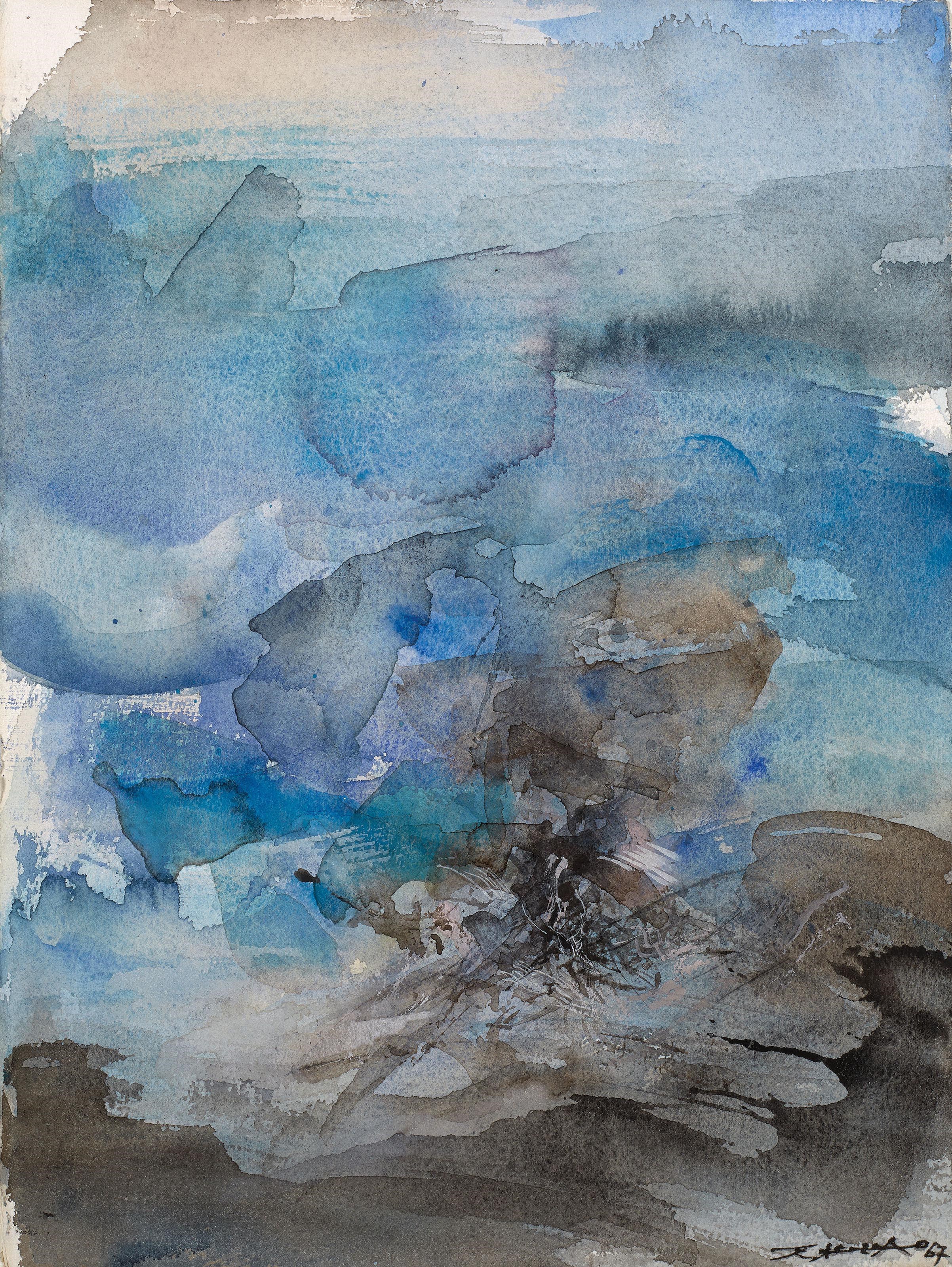 ZAO WOU-KI (ZHAO WUJI, French/Chinese, 1920-2013)