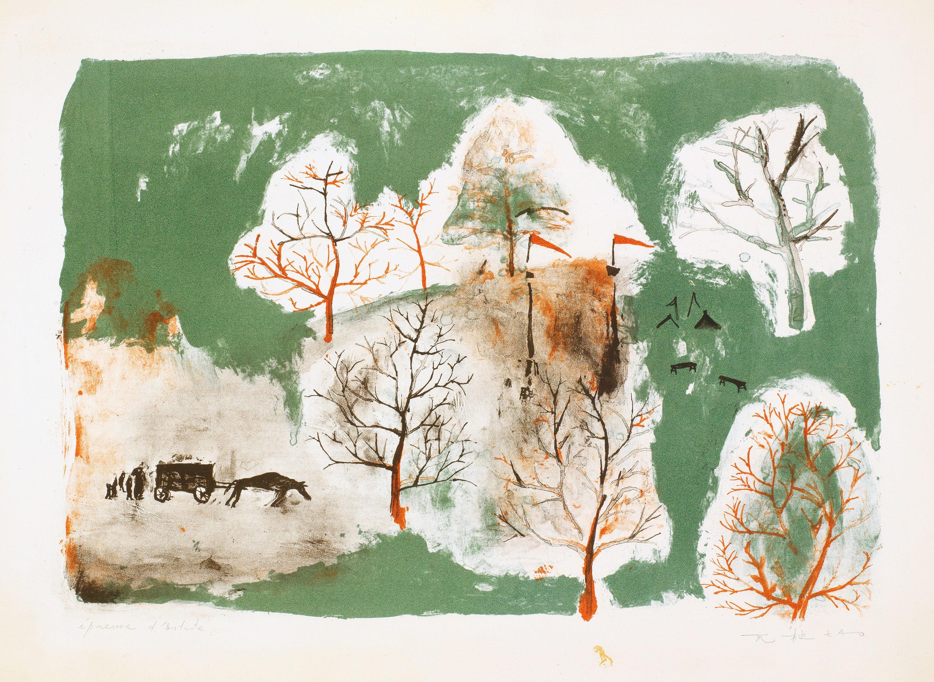 ZAO WOU-KI (ZHAO WUJI, FRANCE/CHINA, 1920-2013)