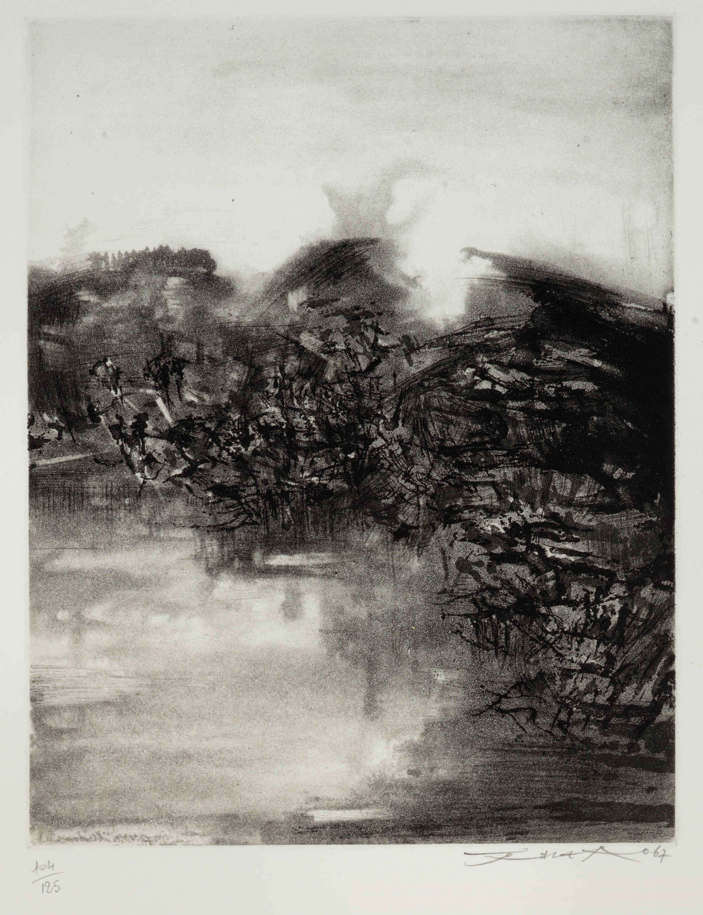 ZAO WOU-KI (ZHAO WUJI, FRANCE/CHINA, 1920 -2013)