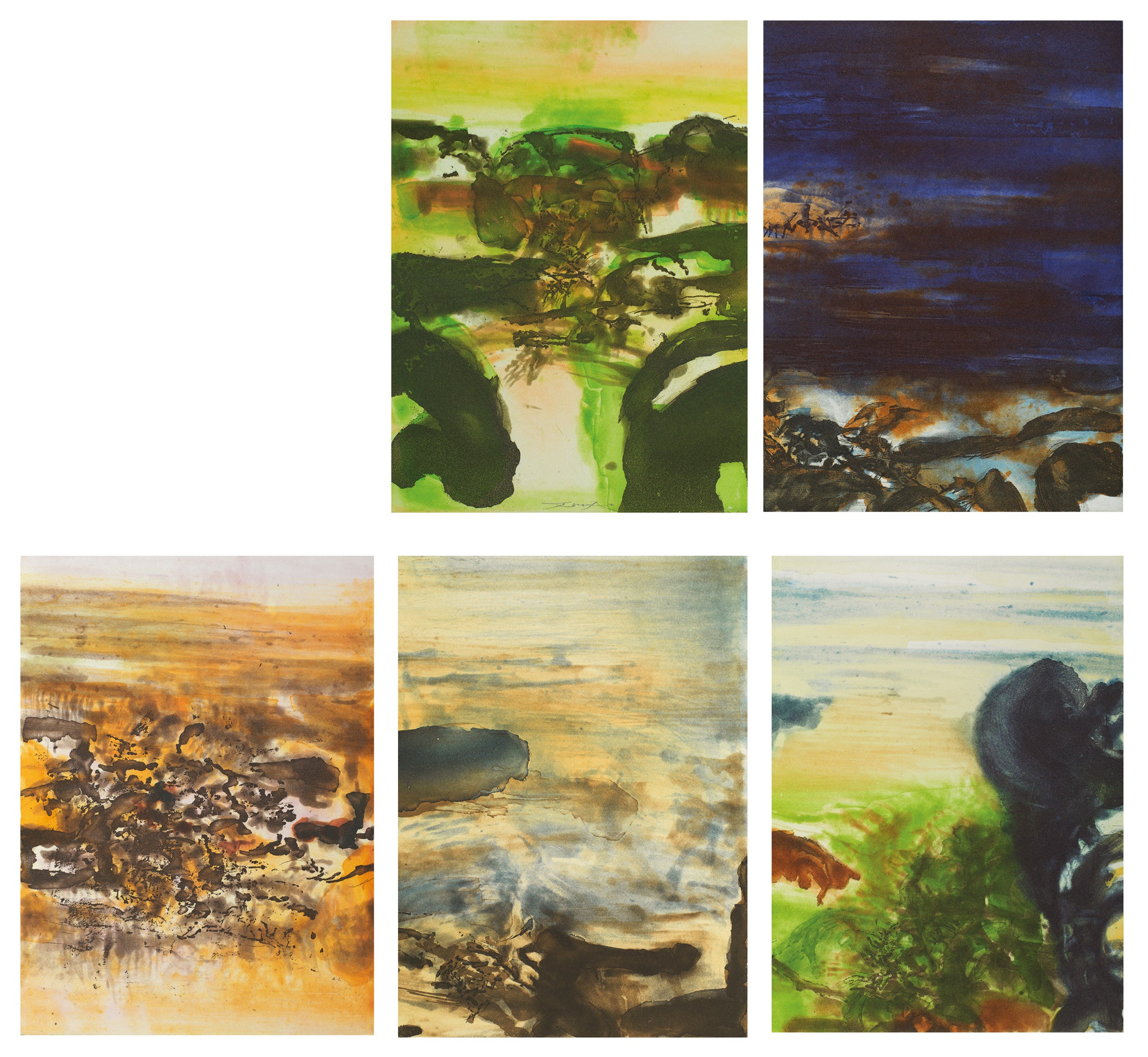 ZAO WOU-KI (ZHAO WUJI, FRANCE/CHINA, 1920 -2013)