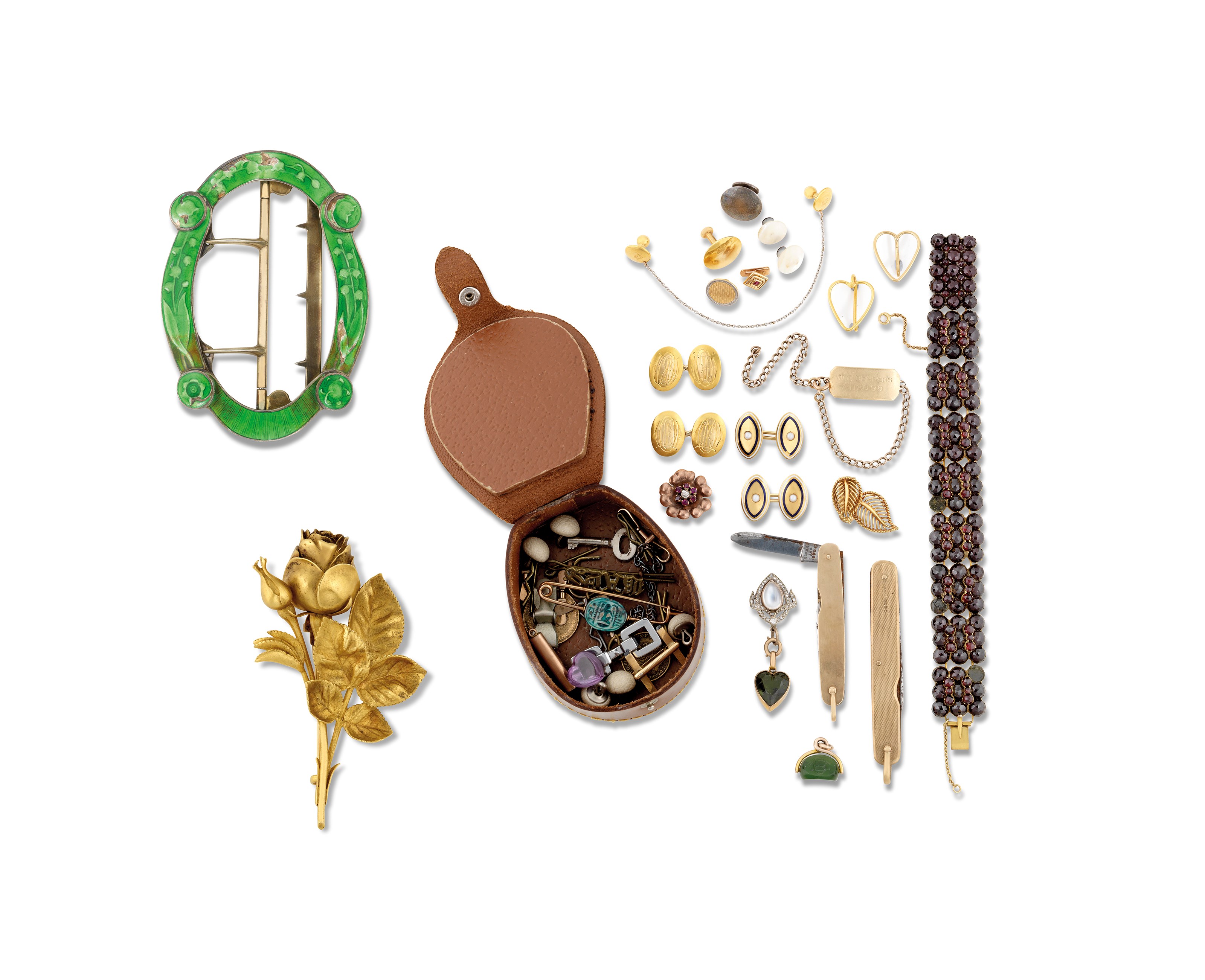 A GROUP OF ITEMS