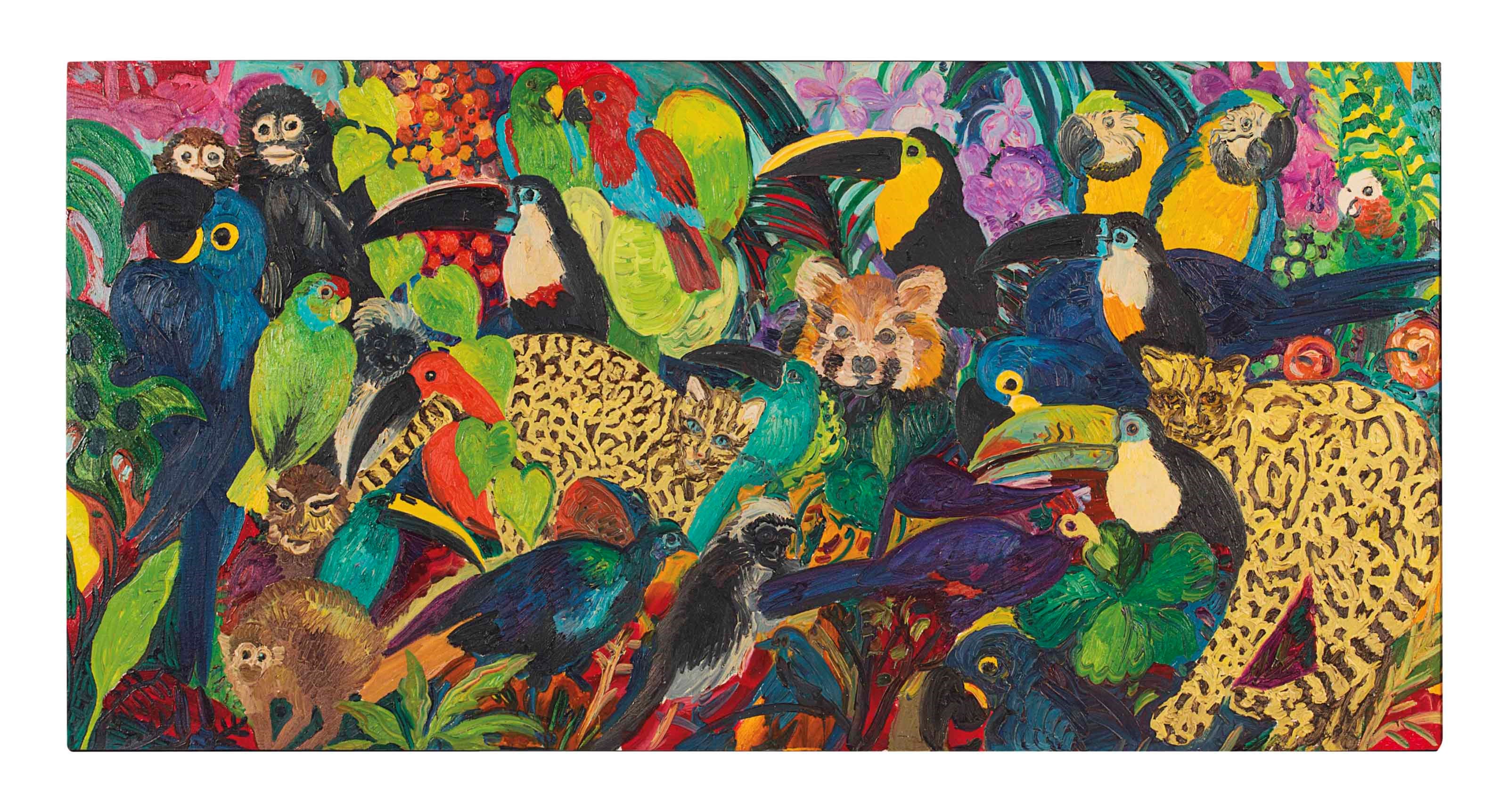 Hunt Slonem (American, b. 1951)